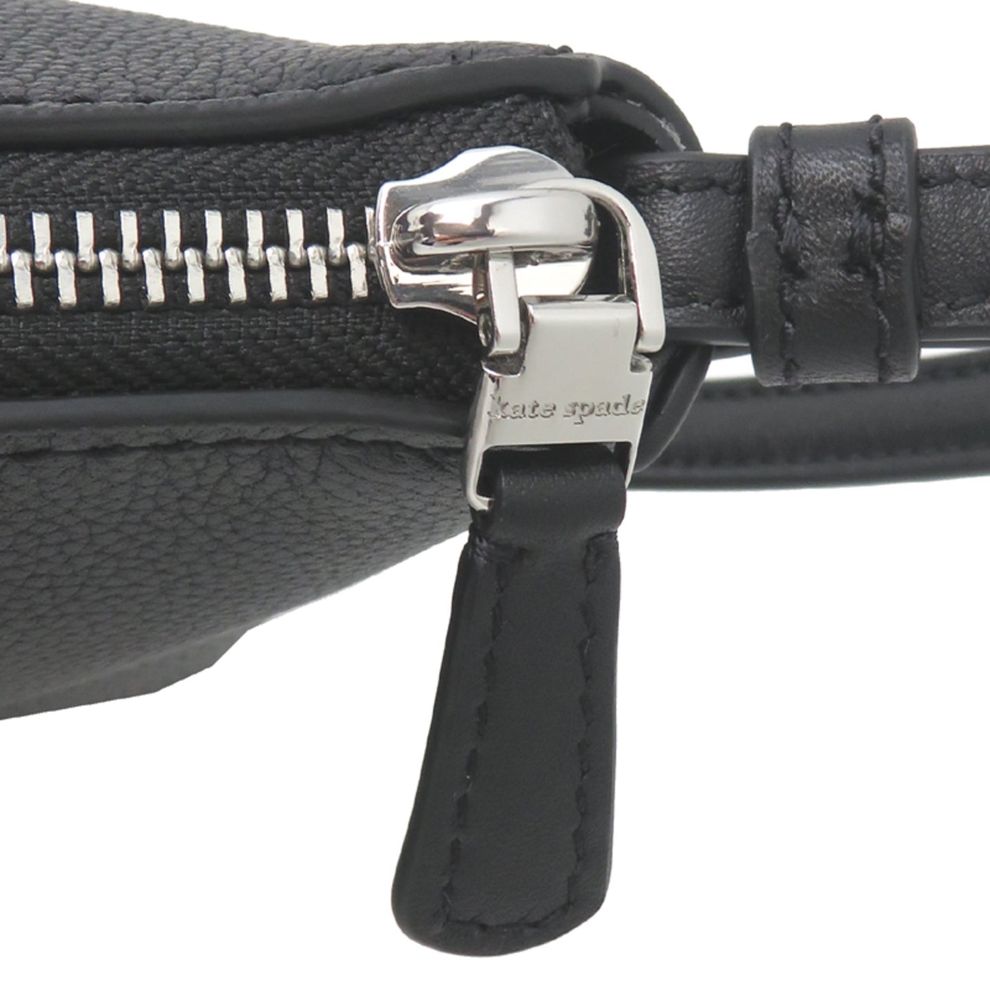 Kate Spade Loop Crossbody Shoulder Bag Kn339 In Black Leather