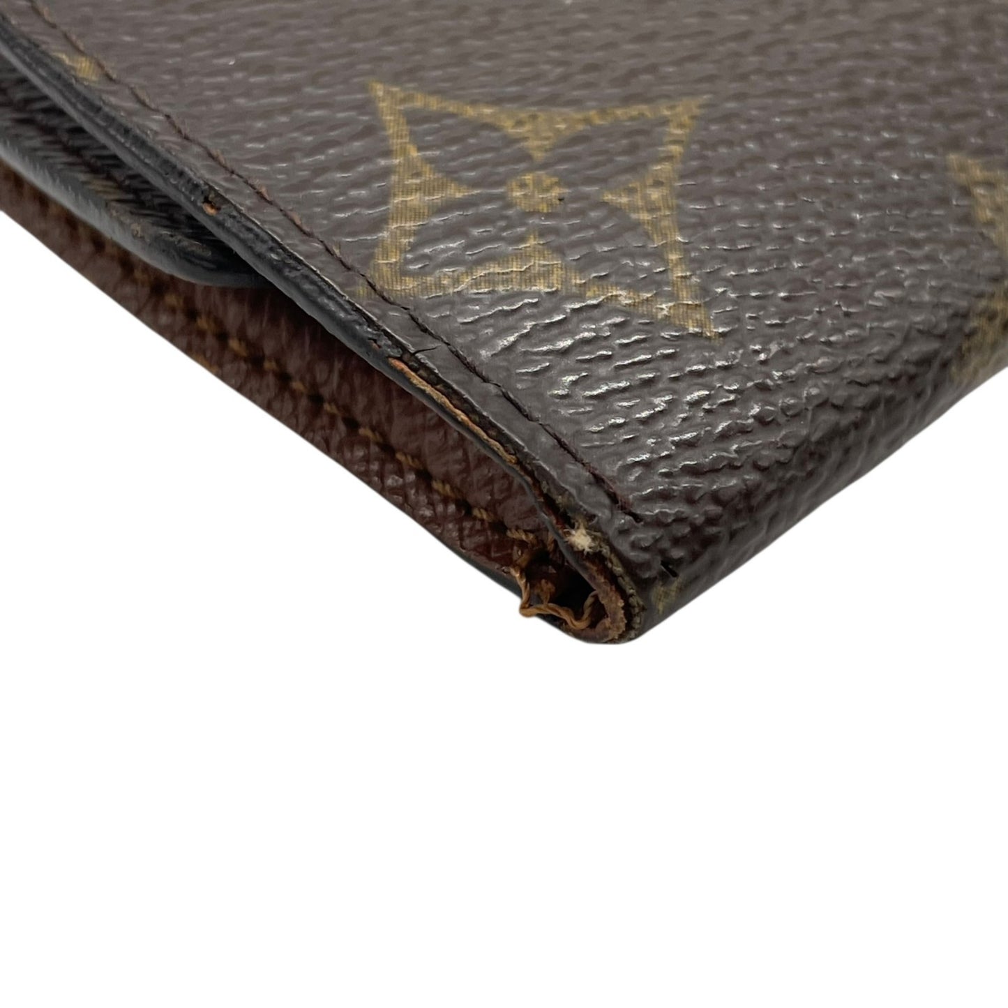 Louis Vuitton 6 Key Holder M62630 Monogram Brown Leather With Gold Hardware