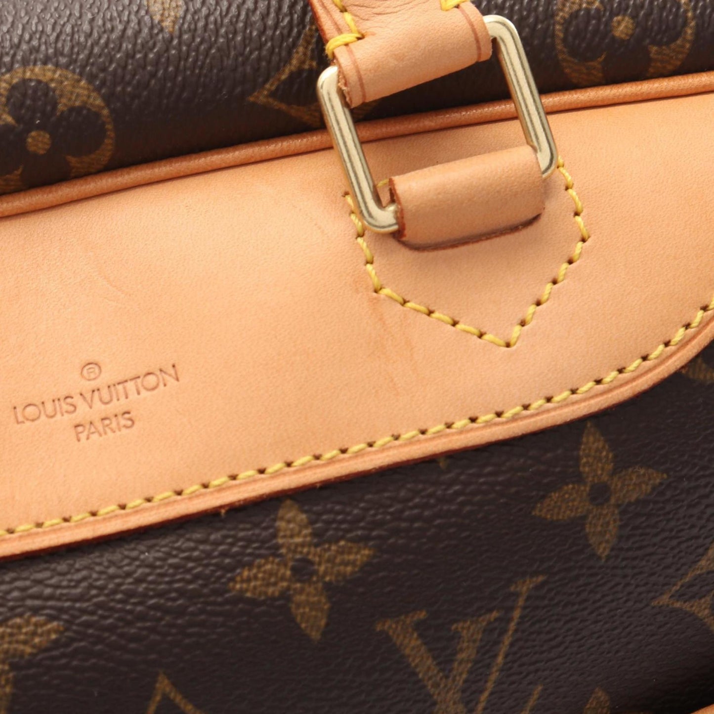 Louis Vuitton Deauville Bowling Vanity Handbag