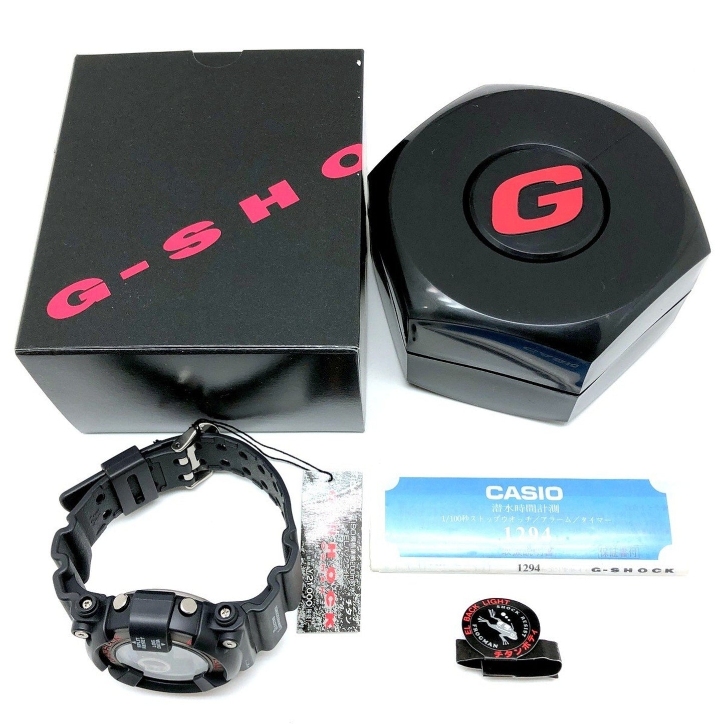 G-Shock Casio Frogman Dw-8200-1A Watch