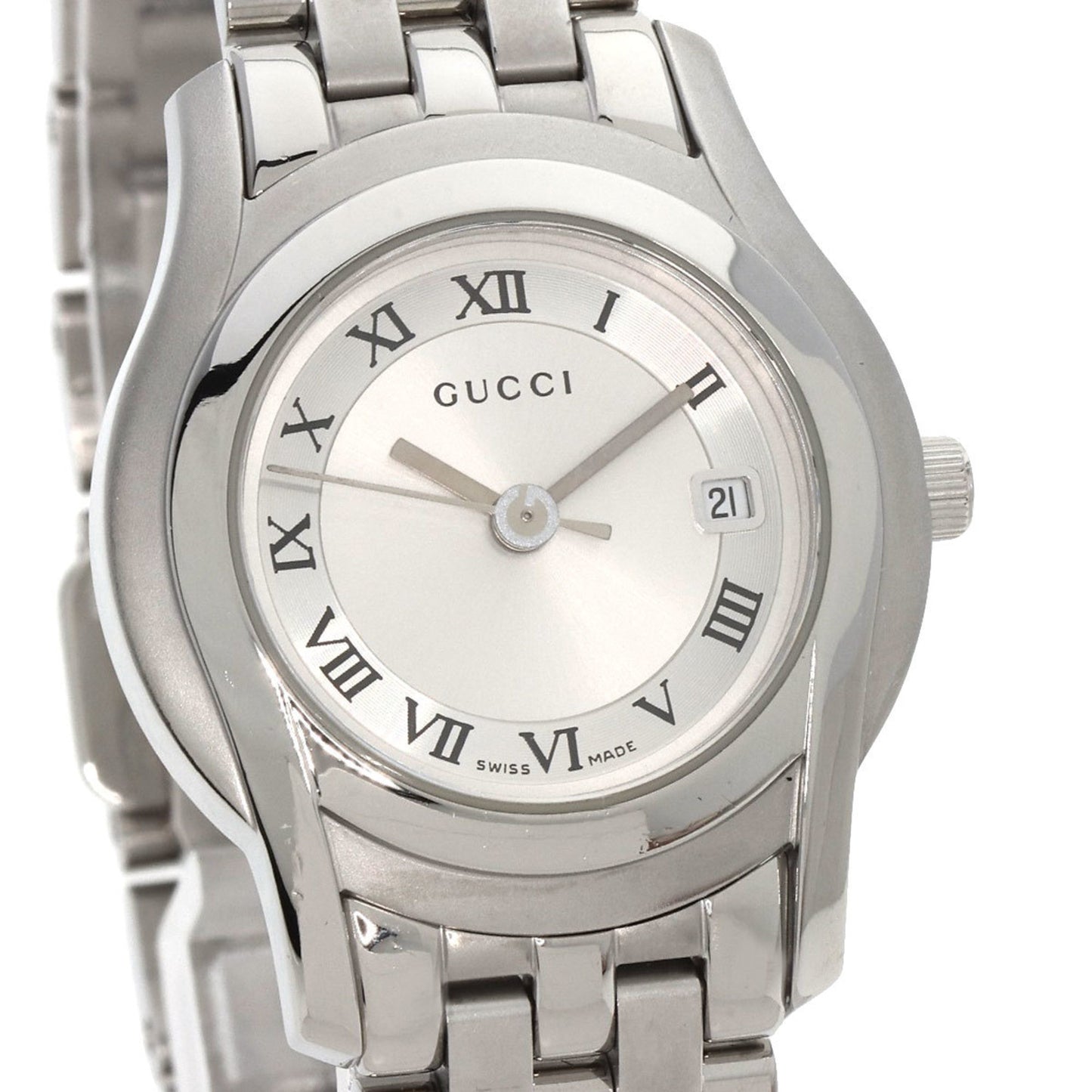 Gucci 5500L Watch Stainless Steel/Ss