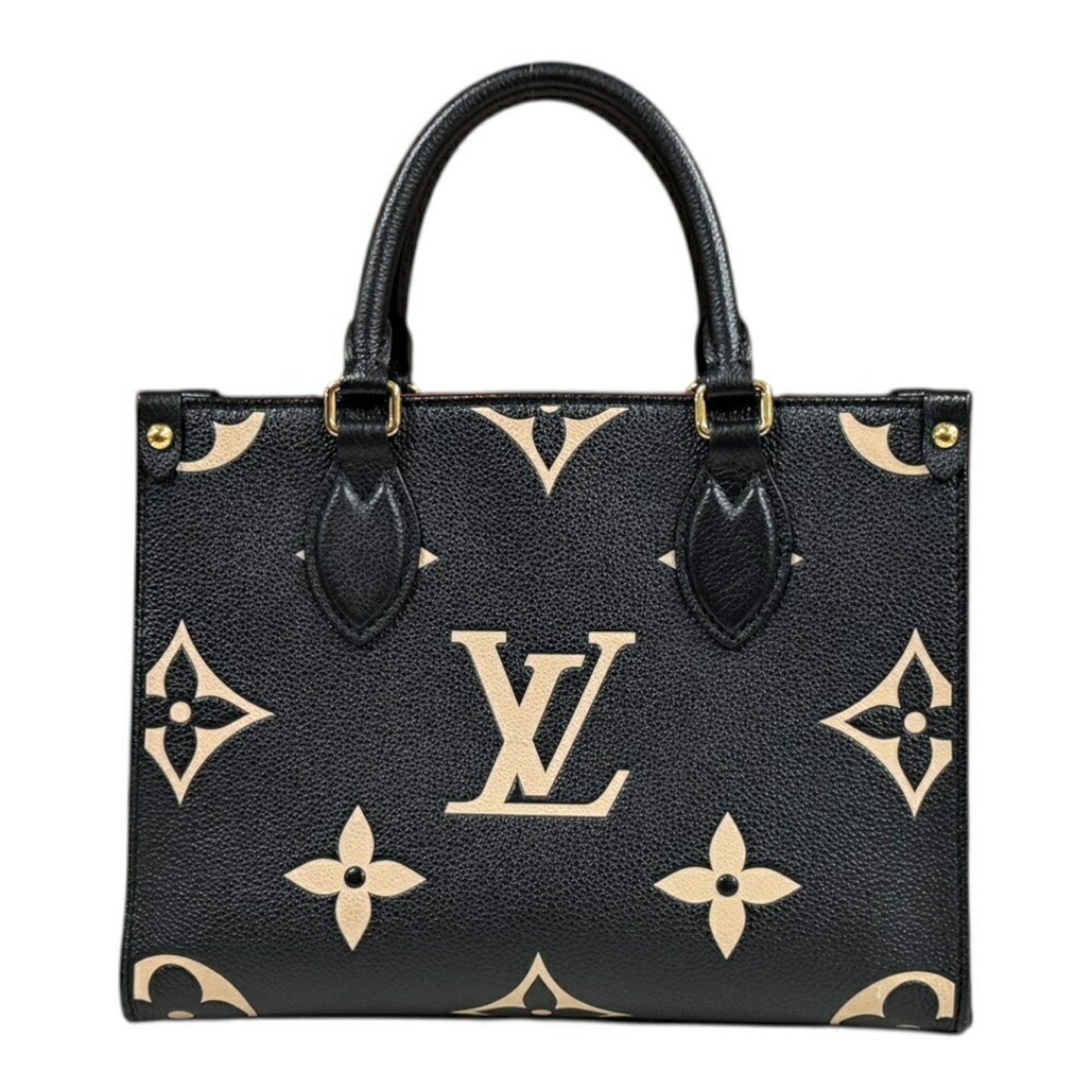 Louis Vuitton On The Go Pm Two-Tone Monogram Empreinte Shoulder Bag