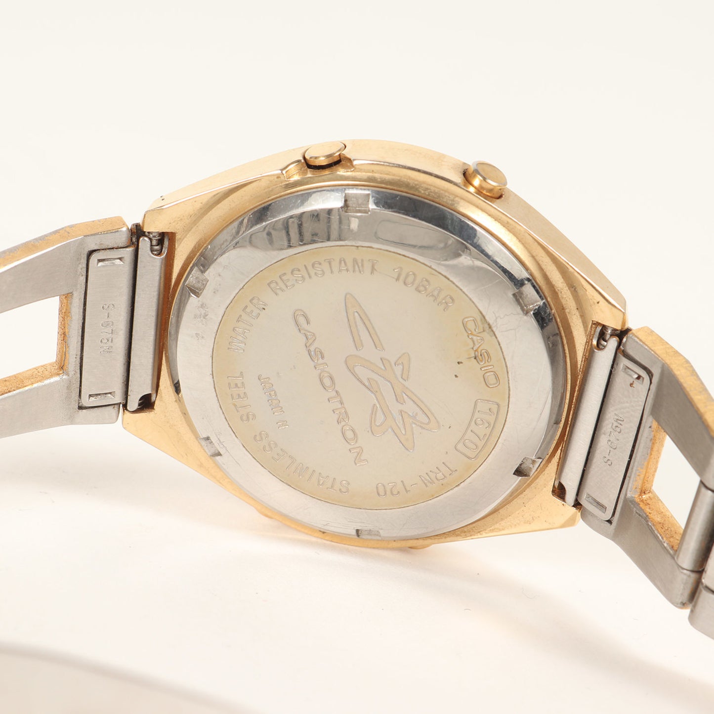 Casio 90S Astronox Casiotron Astronox Moon Gold Wristwatch