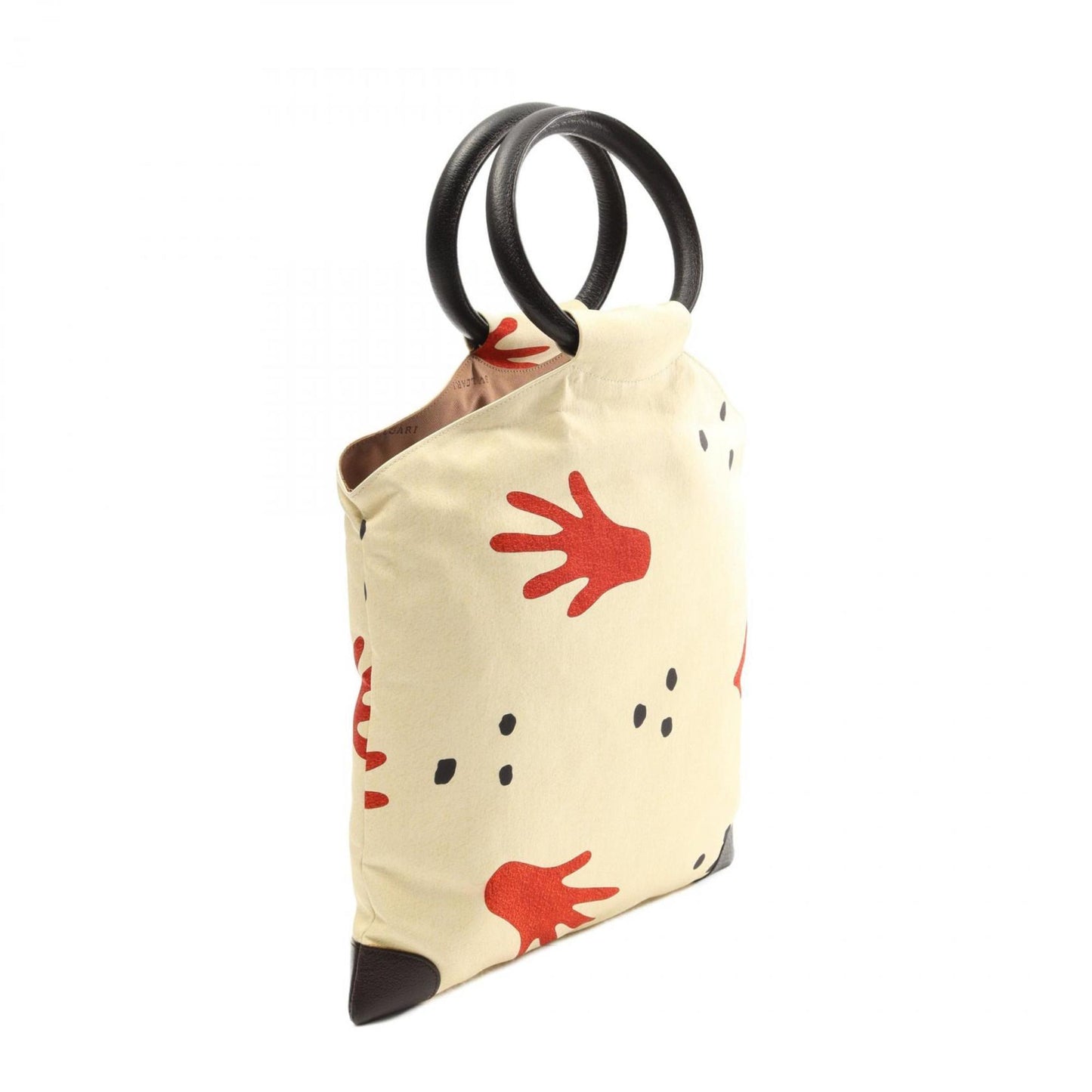 Bvlgari Beach Handbag In Silk And Leather For Women