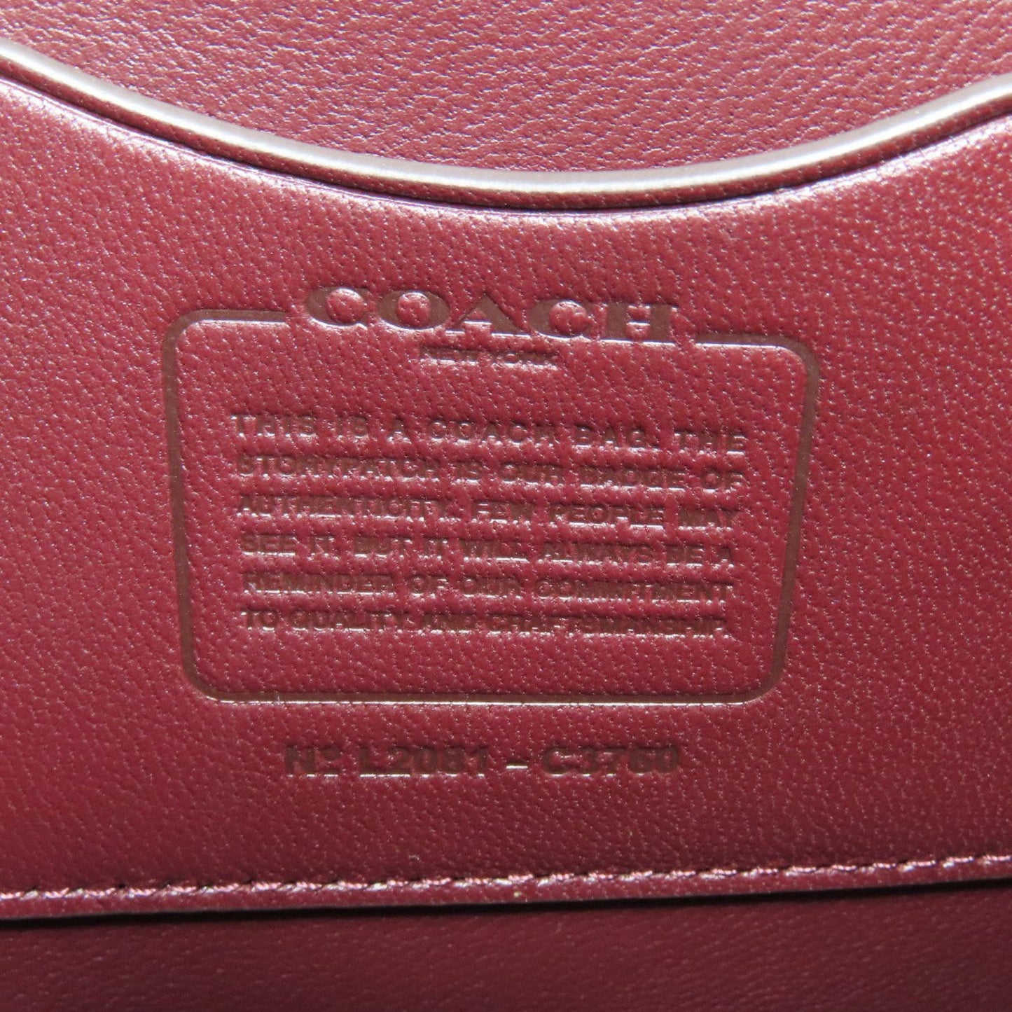 Coach C3760 Ally Shoulder Bag Canvas