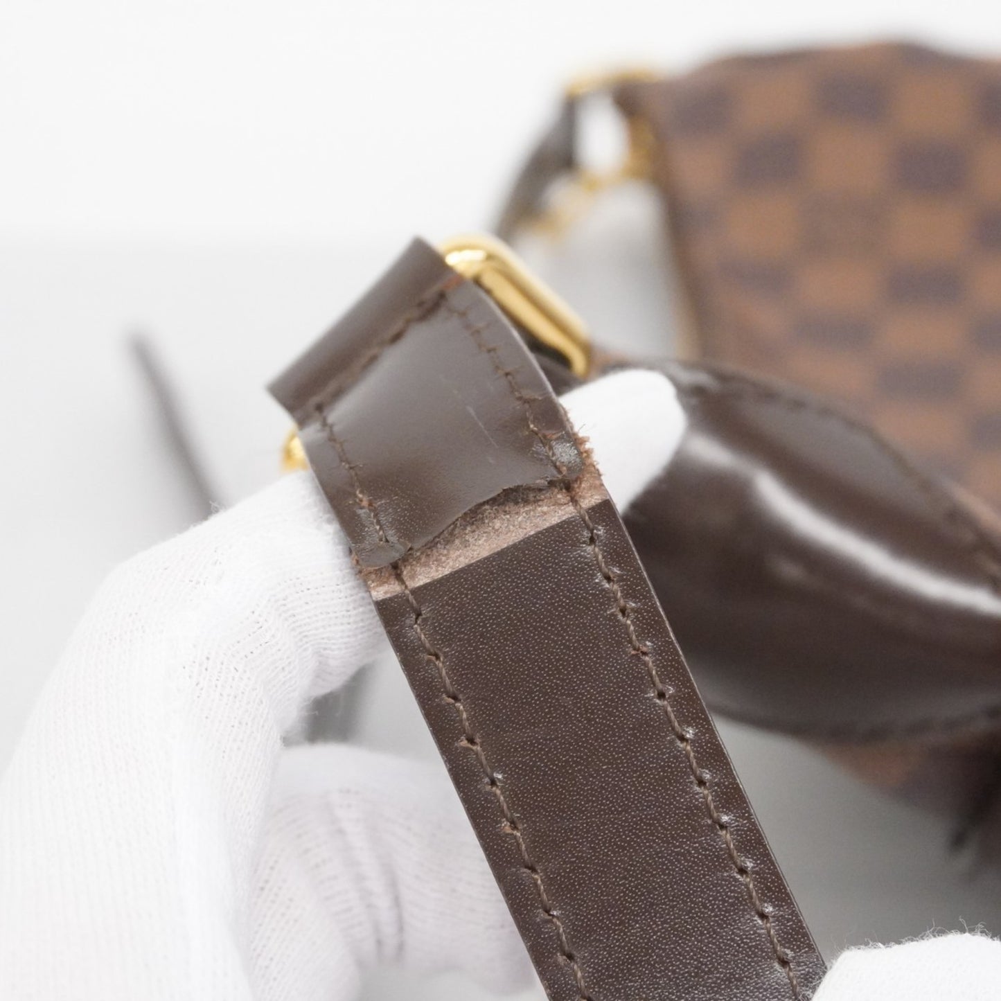 Louis Vuitton Damier Bloomsbury Pm Shoulder Bag N42251 Ebene