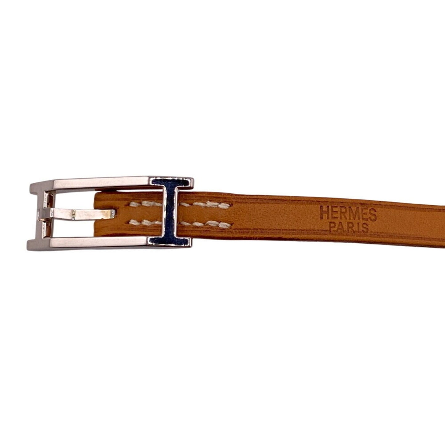 Hermes B-Api Double Tour 2000 Bangle Bracelet