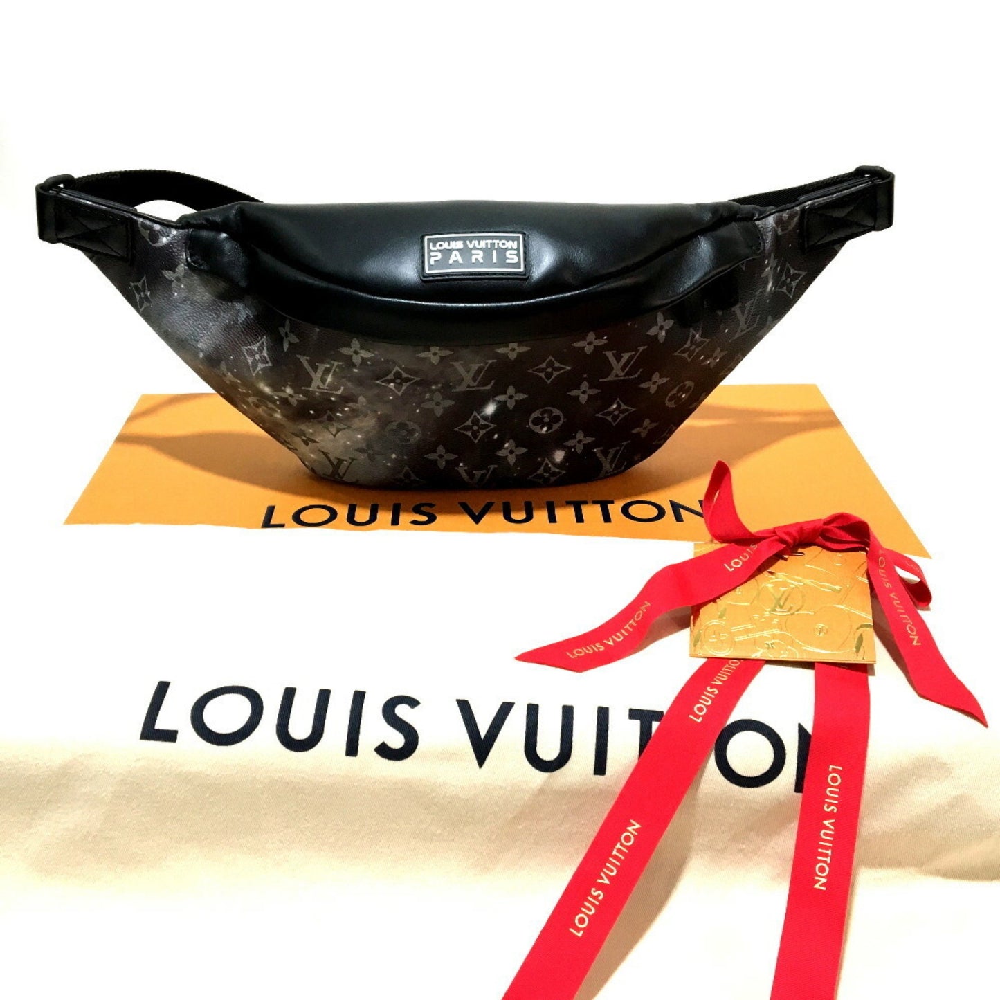 Louis Vuitton M44444 Monogram Galaxy Discovery Bum Bag Waist Body Canvas Leather