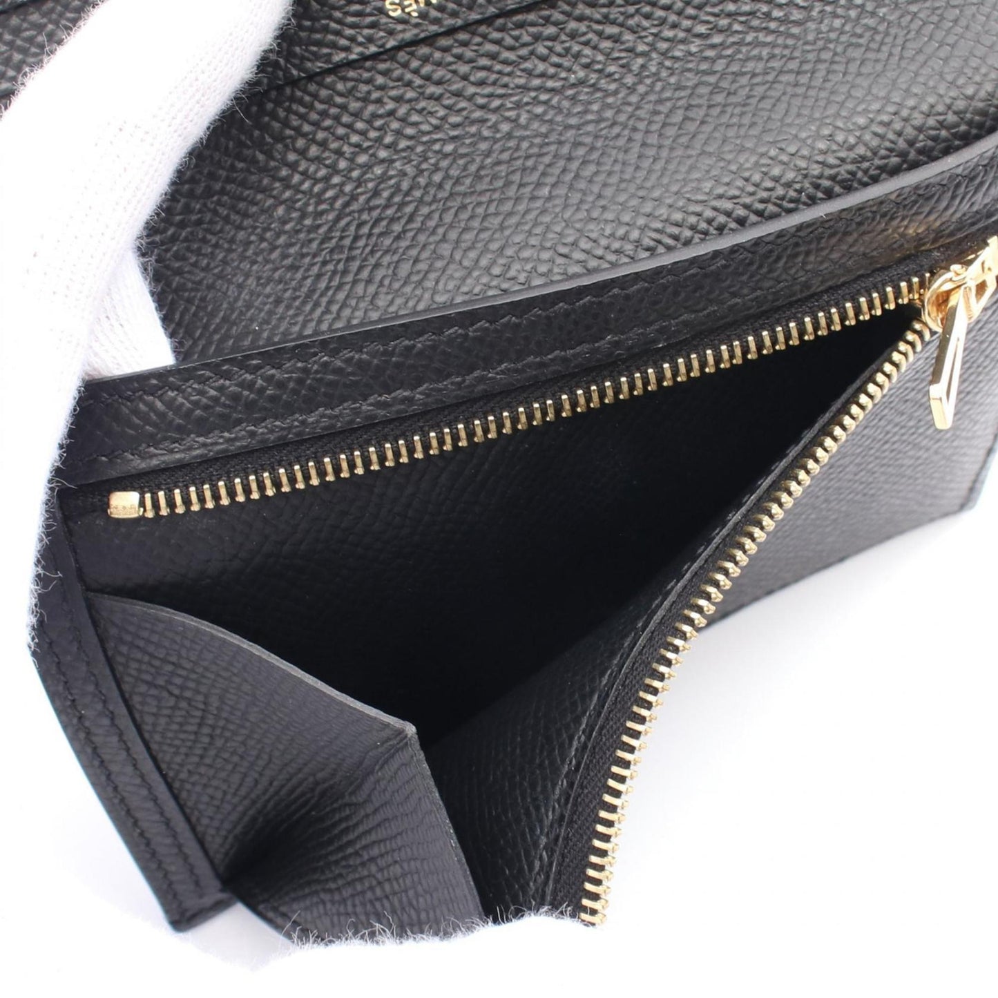 Hermes Hermes Bearn Compact Bi-Fold Wallet Epsom Leather