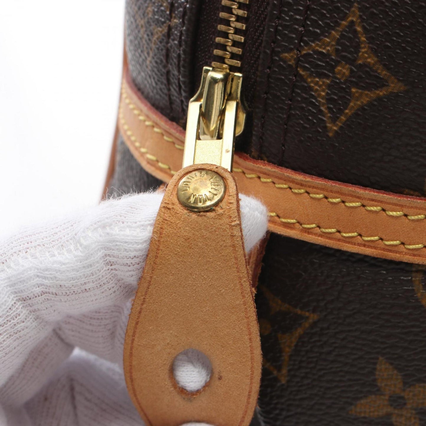 Louis Vuitton Montorgueil Pm Monogram Shoulder Bag Coated Canvas Leather