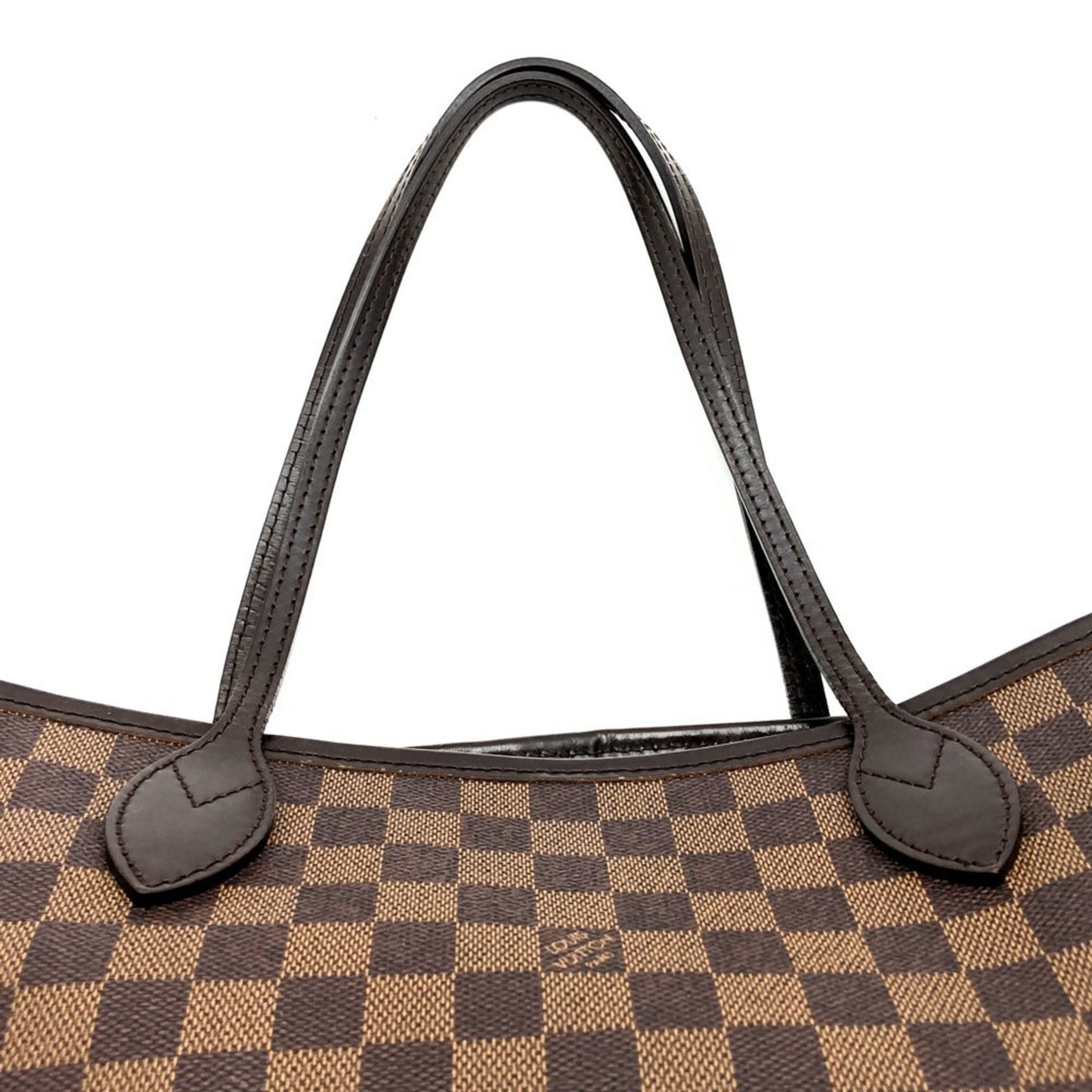 Louis Vuitton N51105 Neverfull Mm (Old) Tote Bag Brown Damier Canvas