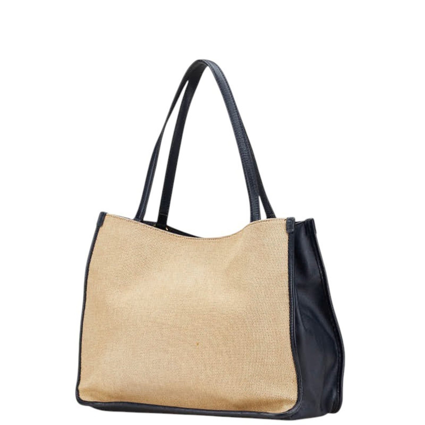 Gucci Horsebit 1955 Tote Bag 623694 Beige Navy Canvas Leather