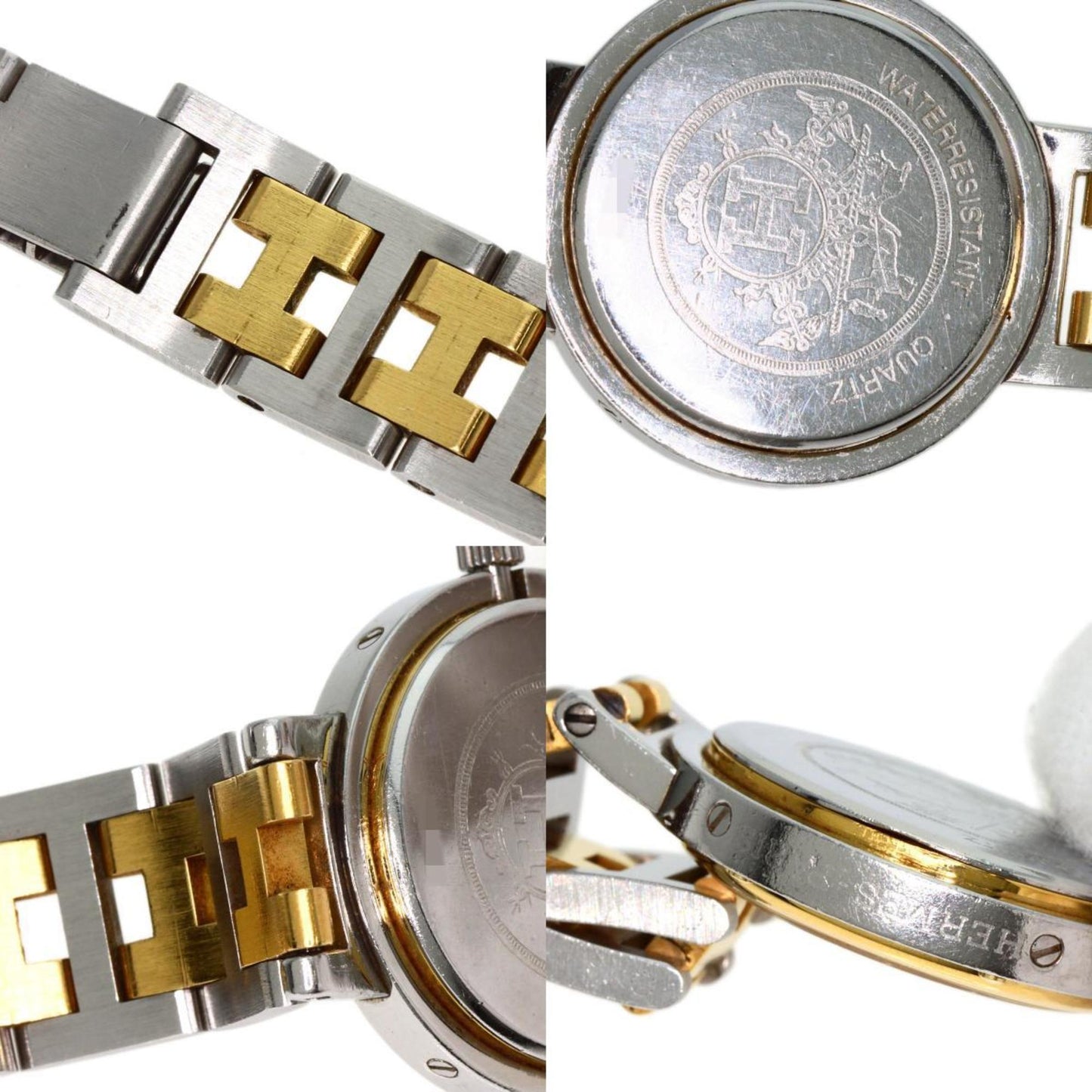 Hermes Clipper Old Belt Watch Stainless Steel Ssxgp