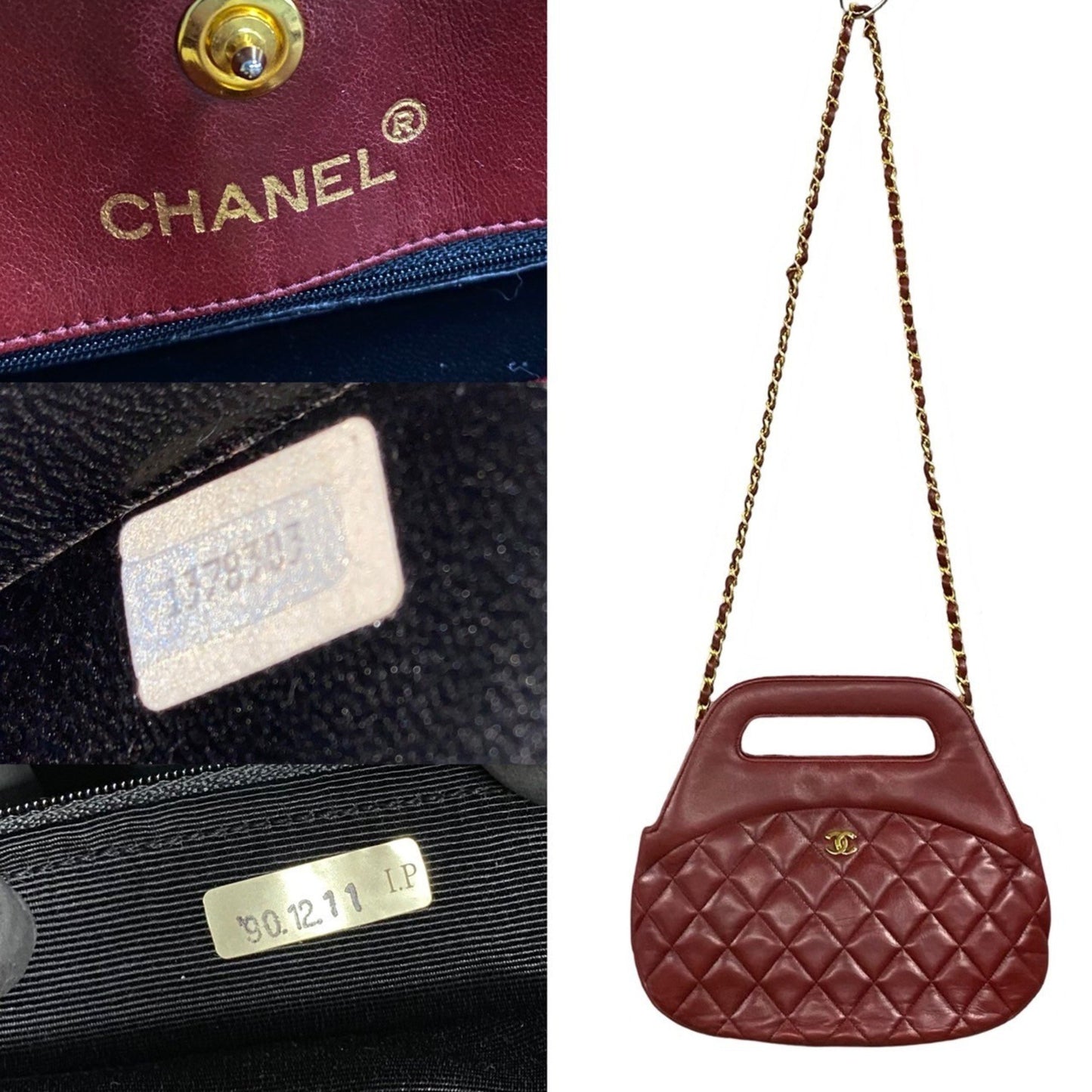 Chanel Matelasse Coco Lambskin 2-Way Handbag/Shoulder Bag