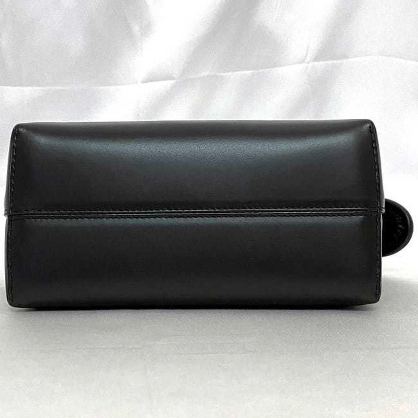Fendi Boston Bag By The Way F-21249 Black 8Bs067 Leather Fendi