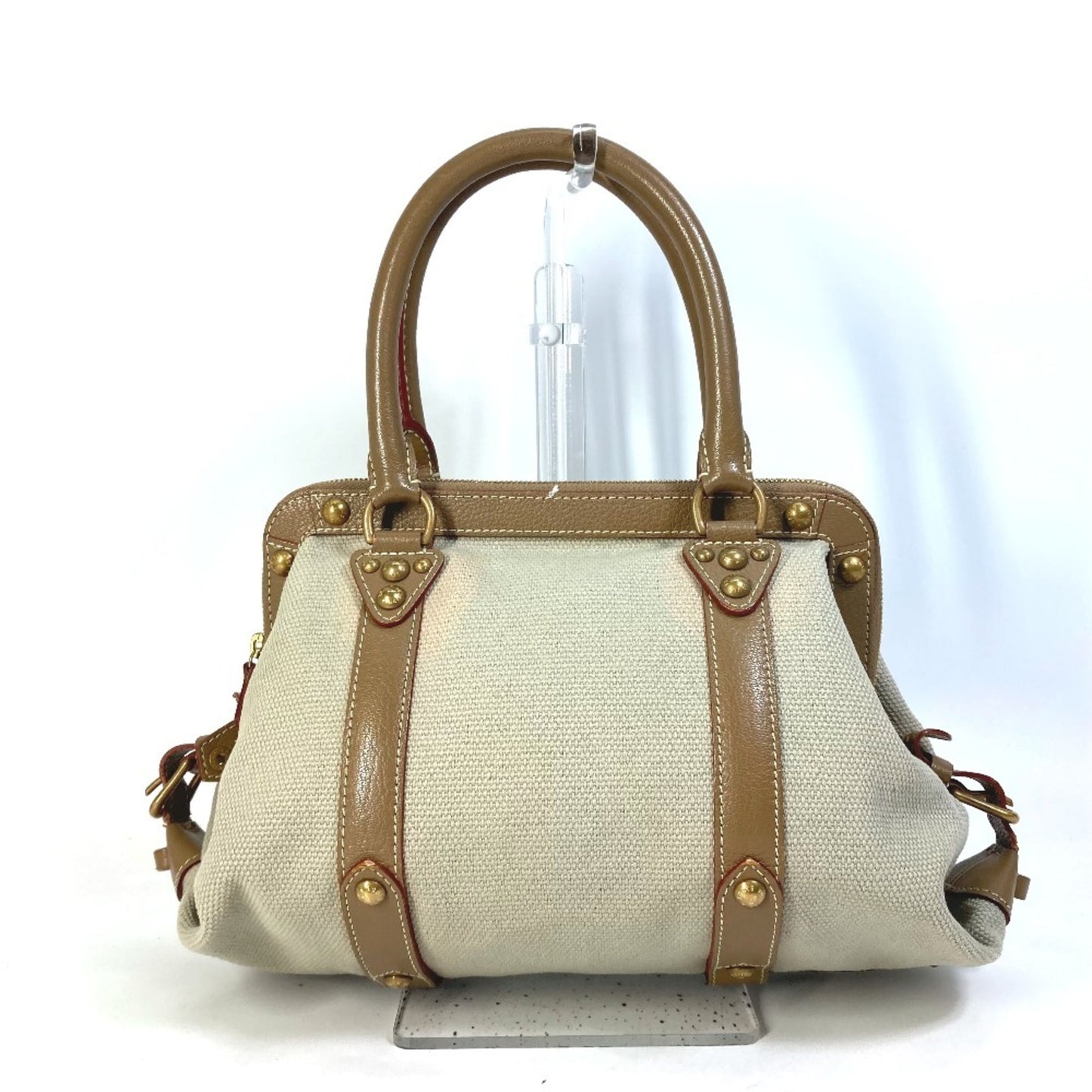 Louis Vuitton M48827 Antigua Sac De Nuit Pm Toal Trianon Shoulder Bag Handbag Canvas Leather