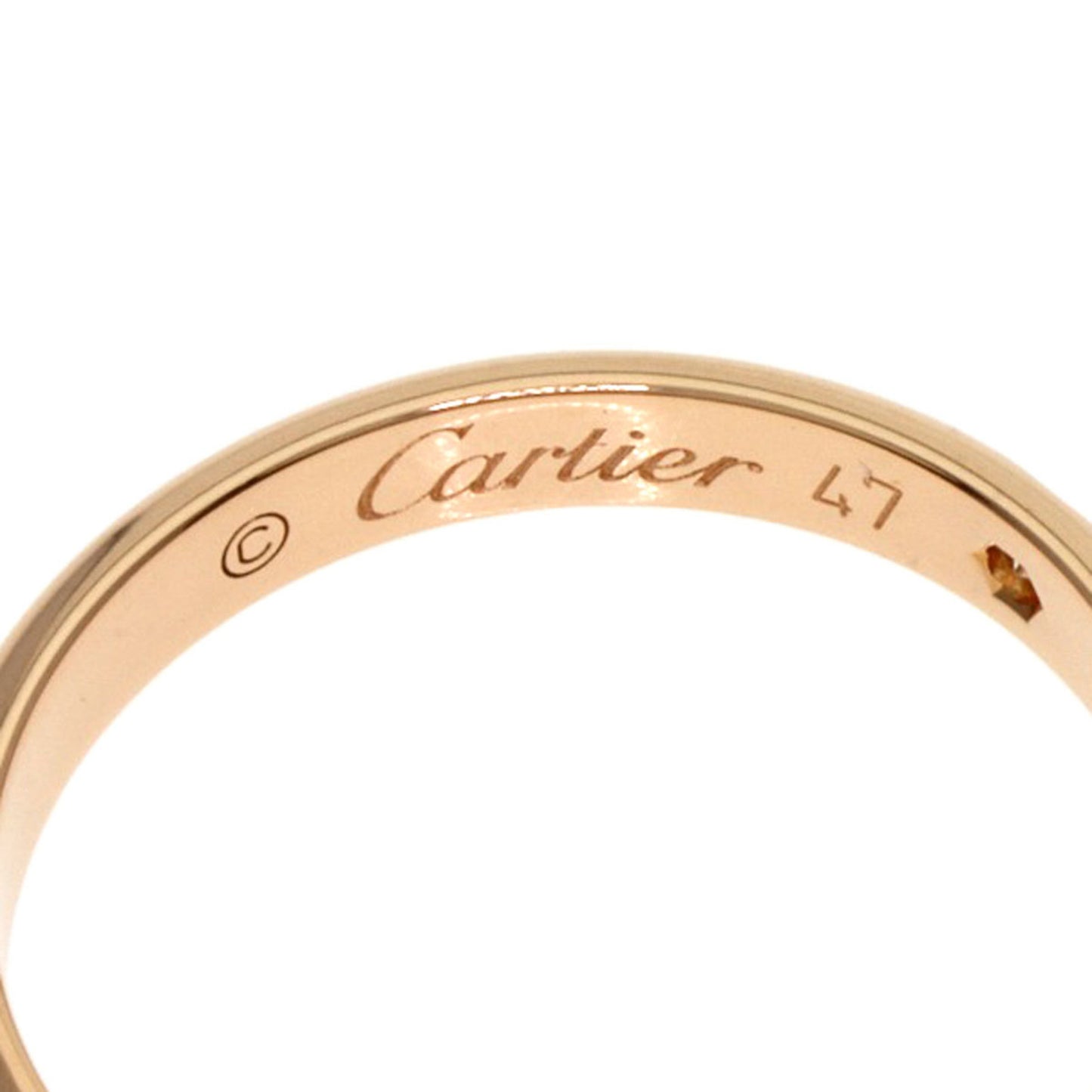 Cartier Classic Wedding Ring With 1 Diamond #47
