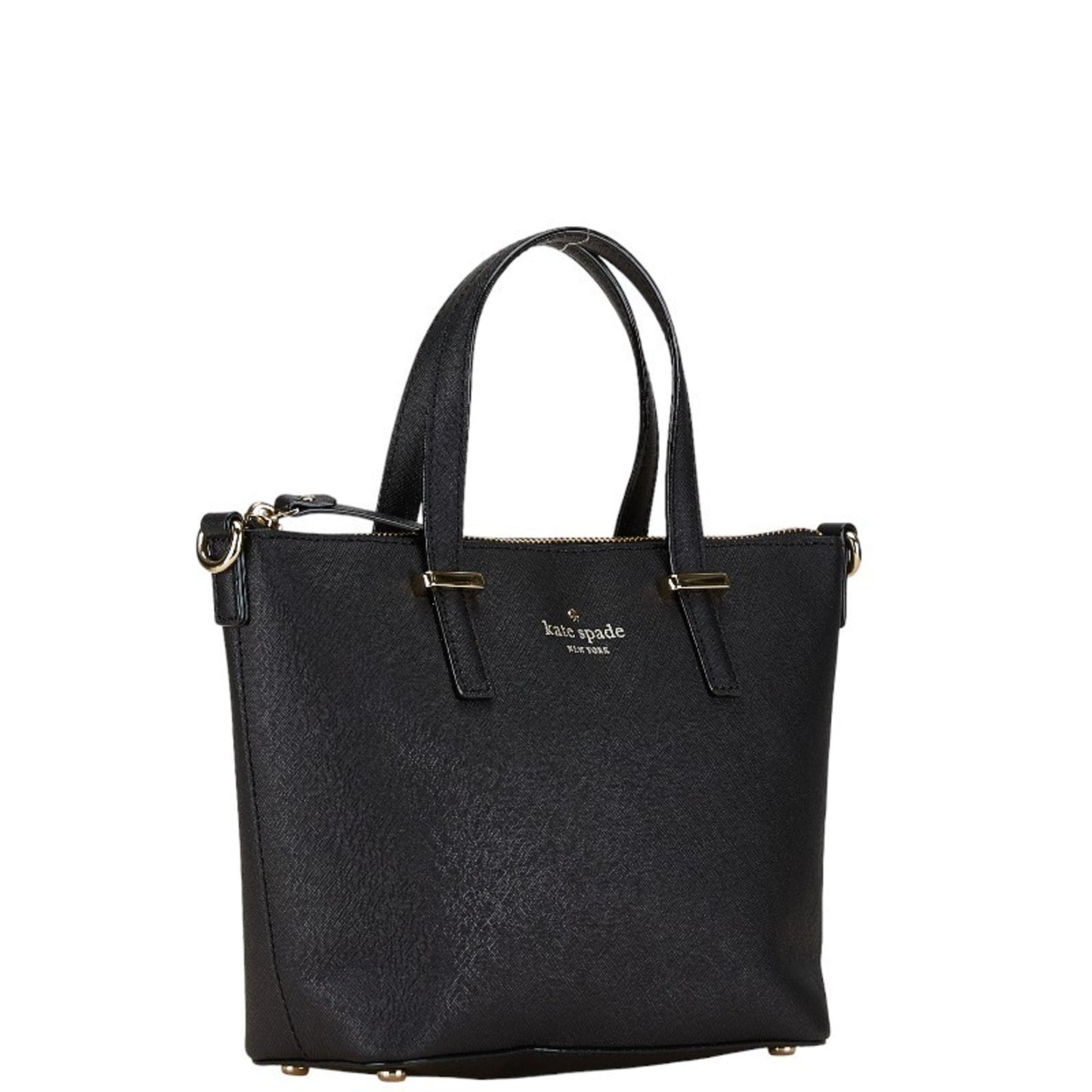 Kate Spade Handbag Shoulder Bag Black Leather