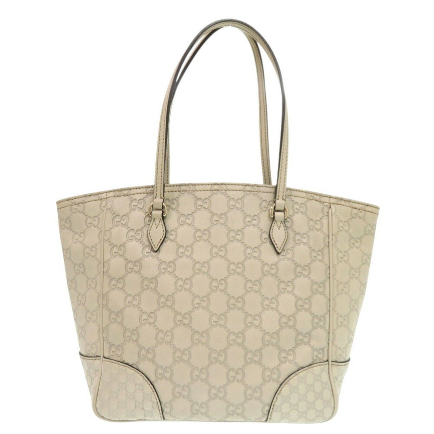 Gucci 353119 Guccissima Leather Ivory Handbag 1142Gucci