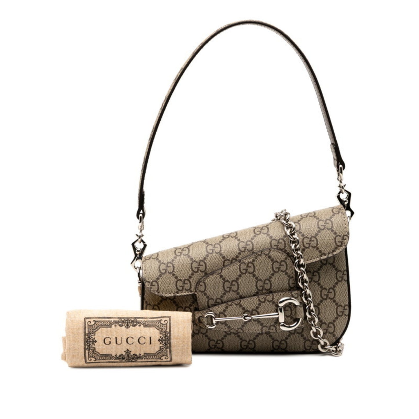 Gucci Gg Supreme Horsebit 1955 Handbag/One-Shoulder Bag