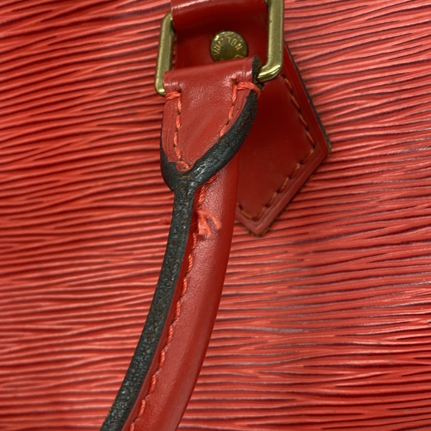 Louis Vuitton Epi Speedy 25 Handbag M43017 Castilian Red