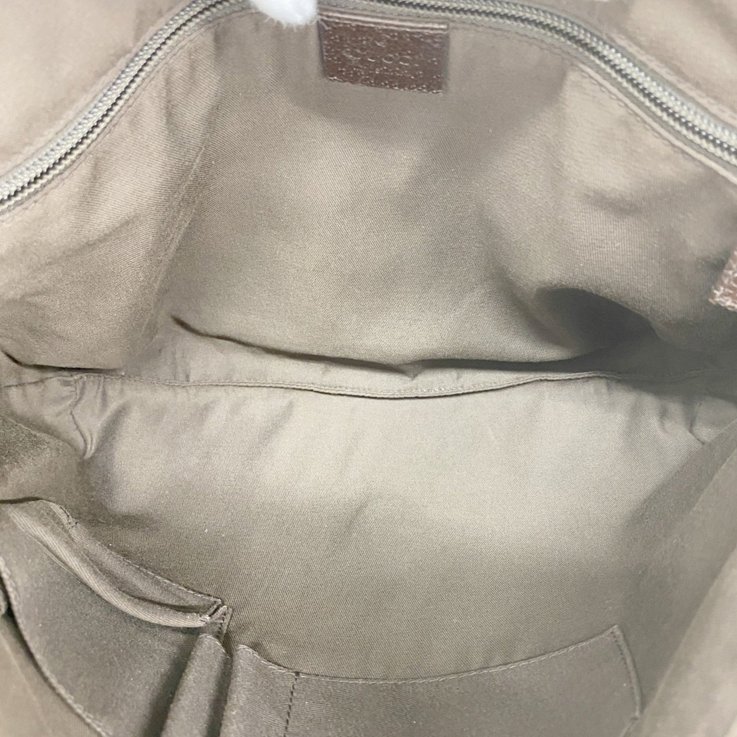 Gucci Gg Canvas Shoulder Bag 146236 Beige Brown