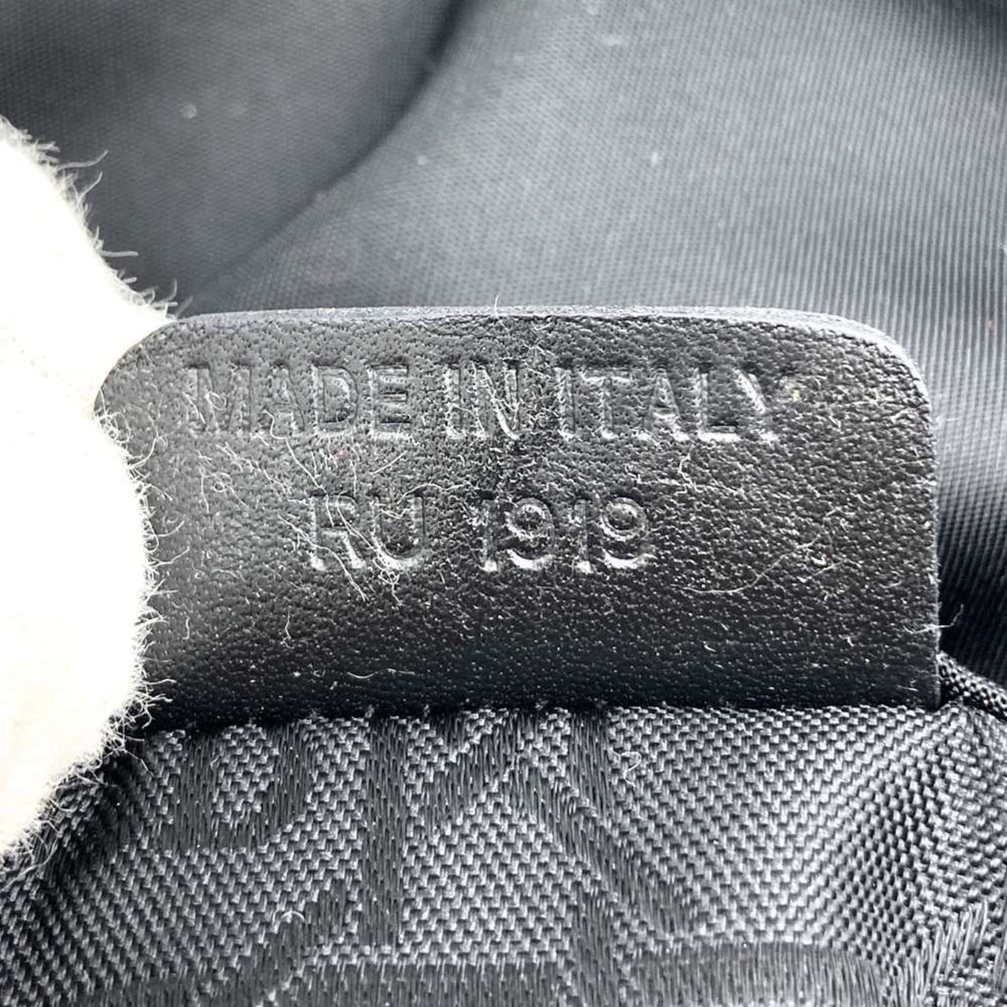 Christian Dior Dior Handbag Black Marispearl Nylon