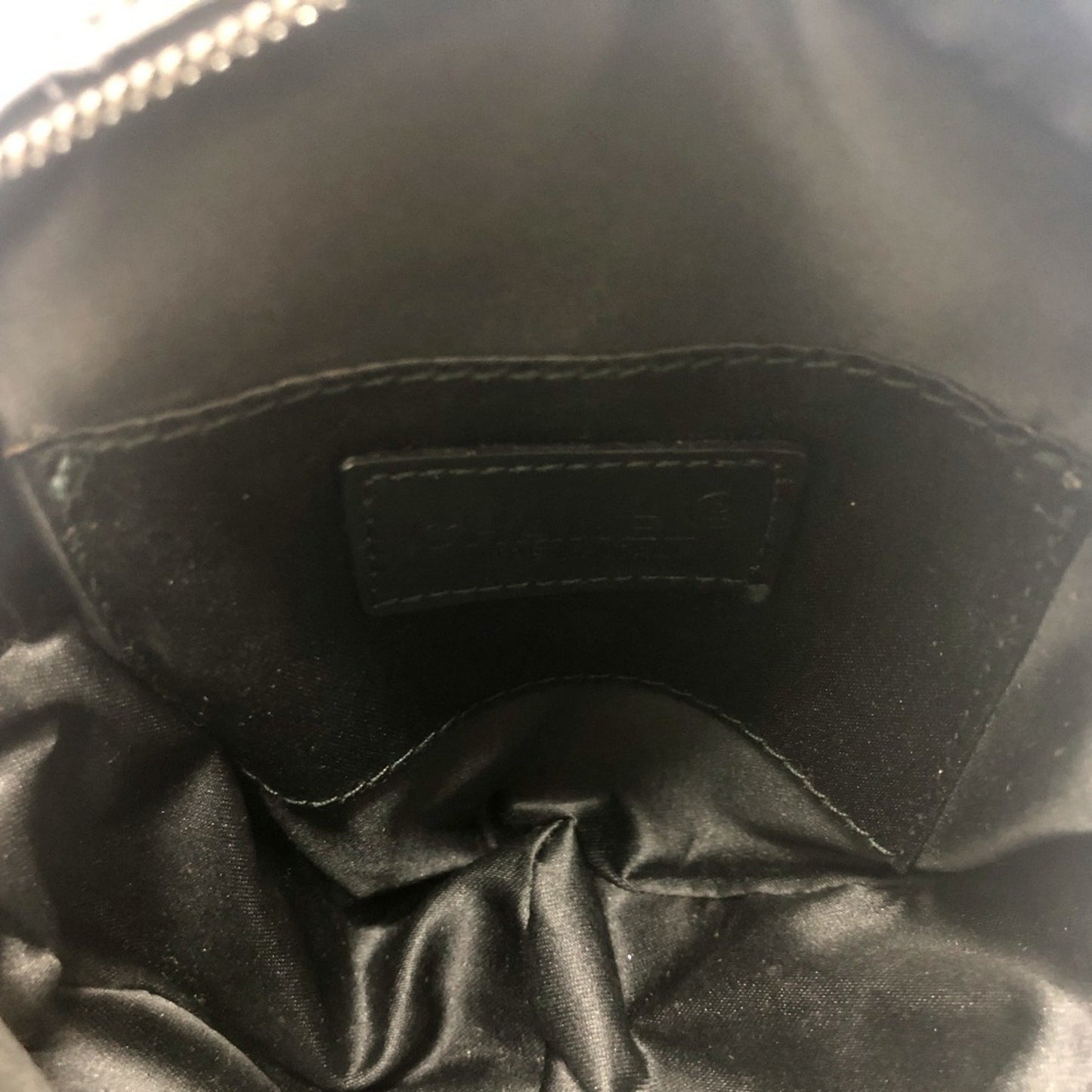 Chanel A17682 New Travel Line Round Pouch Nylon Jacquard