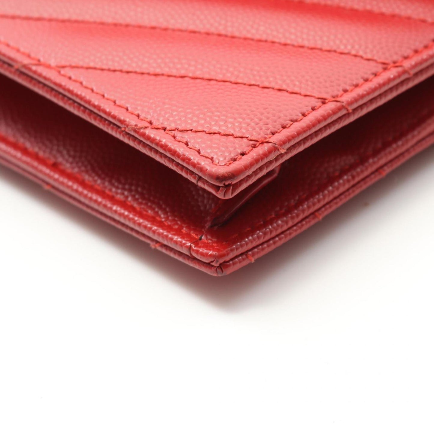 Saint Laurent Monogram Envelope Shoulder Bag In Calfskin Leather