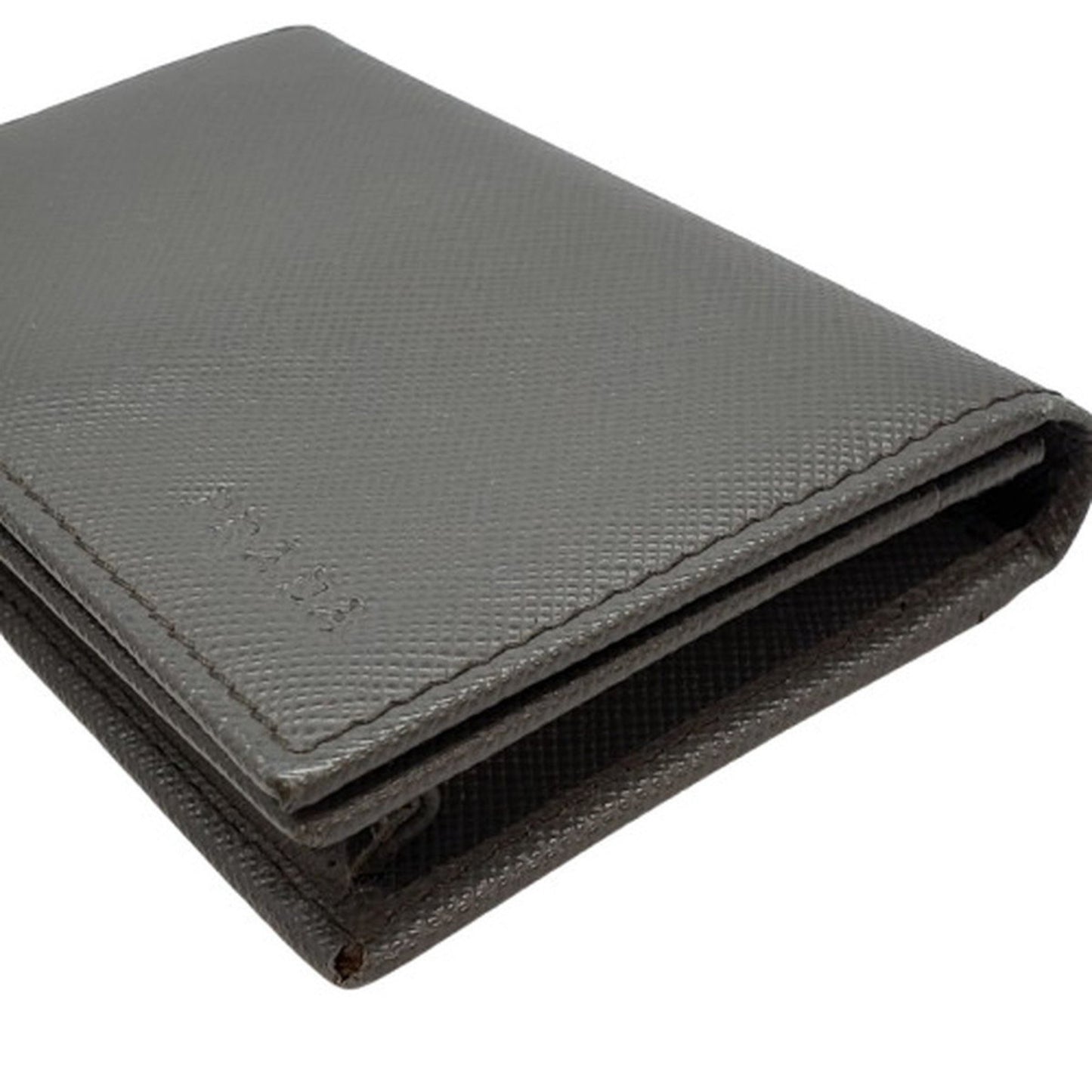 Prada Saffiano Leather Business Card Holder