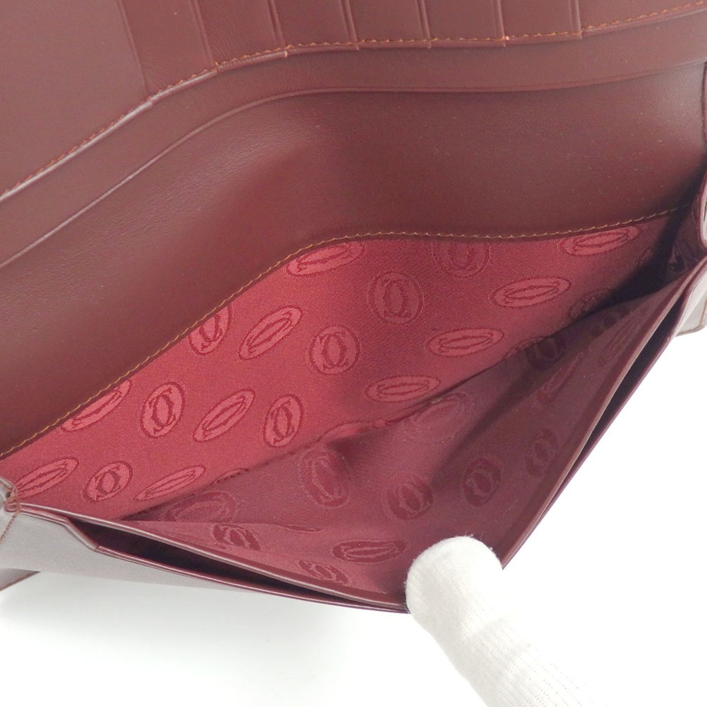 Cartier Bi-Fold Long Wallet Must Line