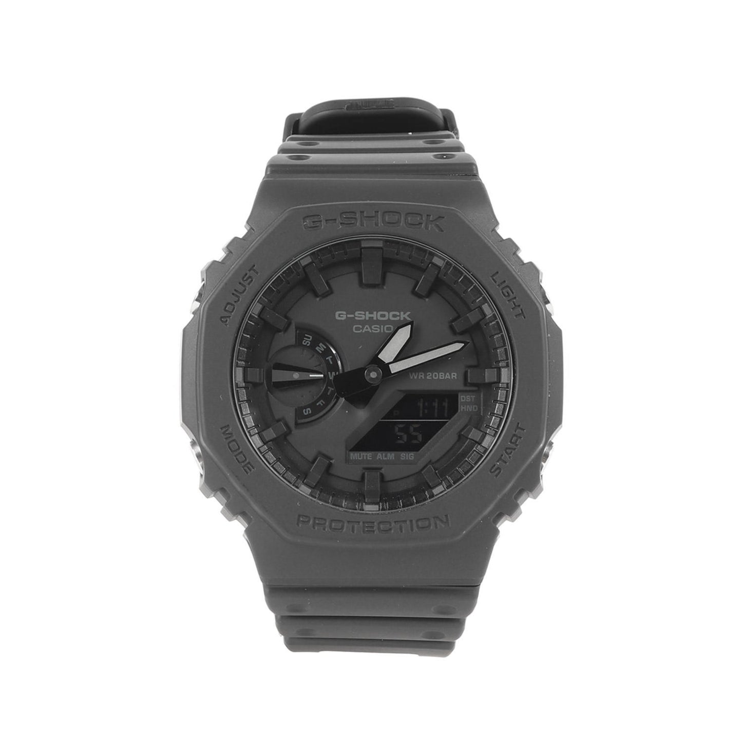 G-Shock Ga-2100-1A1Jf Black Watch By Casio