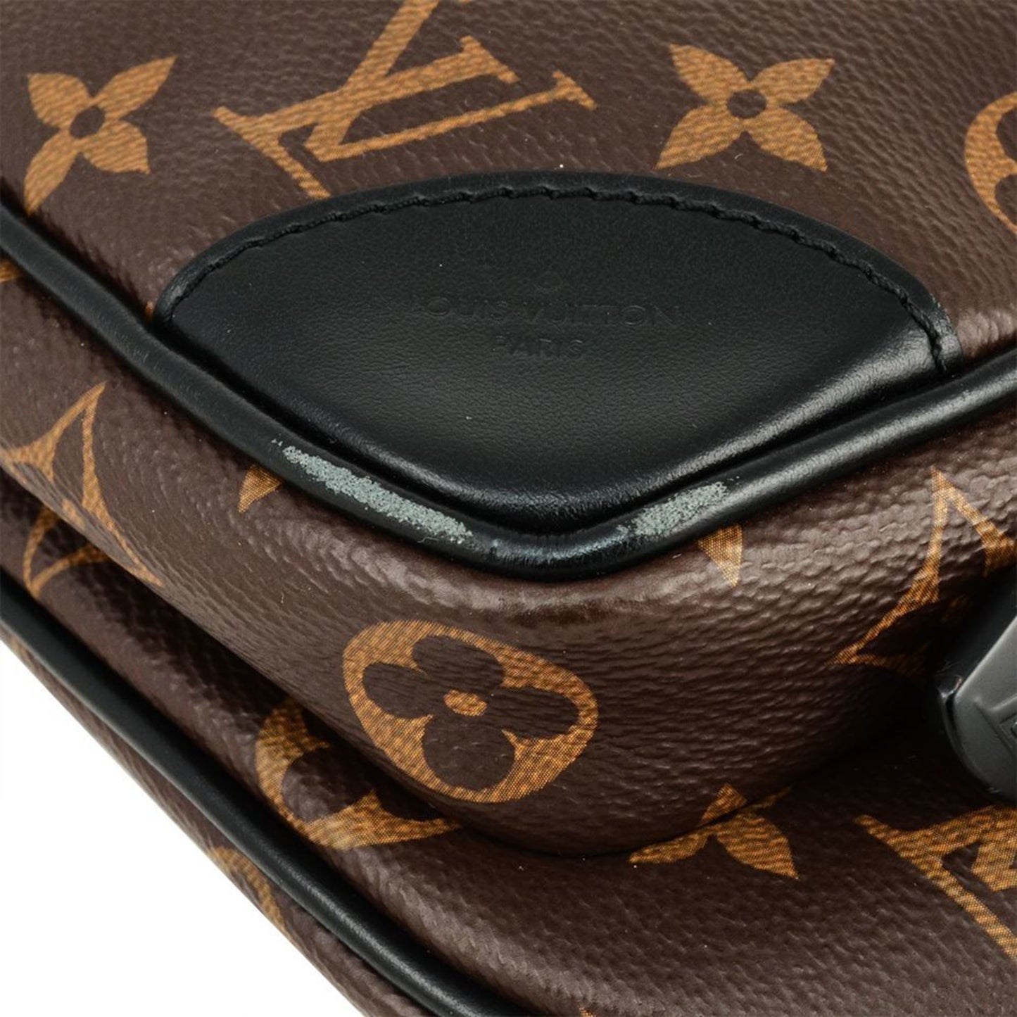 Louis Vuitton Louis Vuitton Monogram Macassar Christopher Bum Bag Body Canvas M45337 Brown Ba3220
