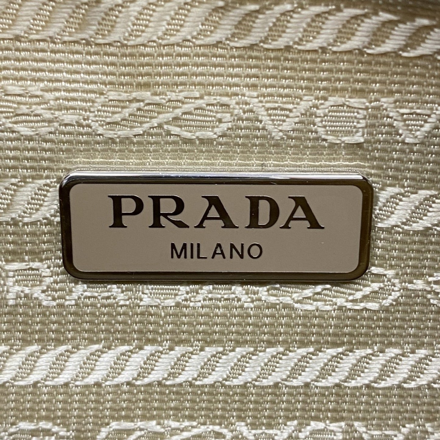 Prada Shoulder Bag Nylon White