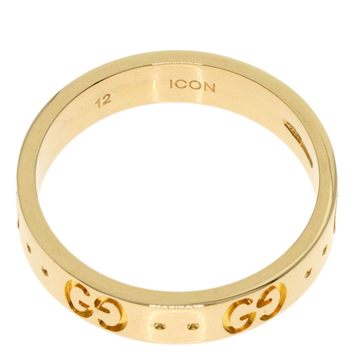 Gucci Icon #12 Ring In 18K Yellow Gold
