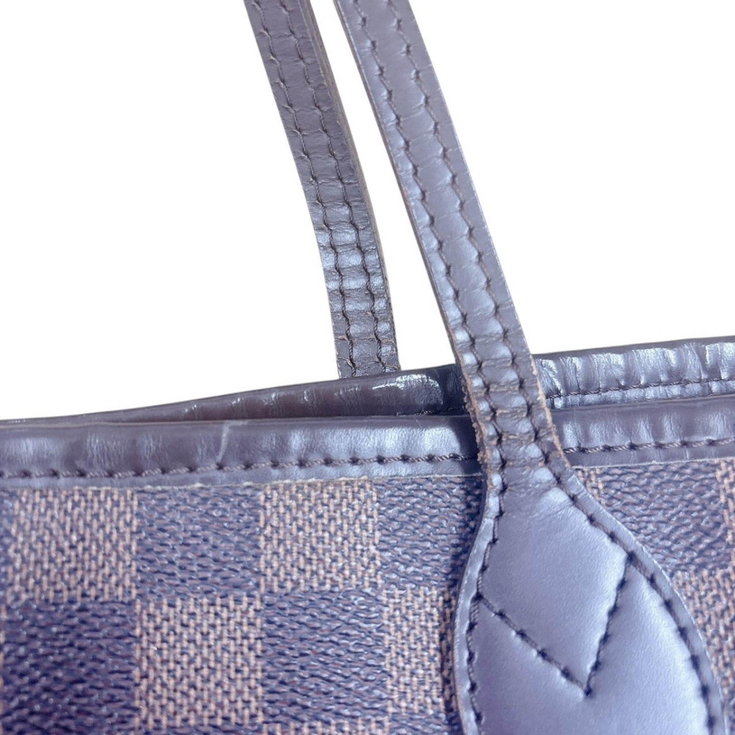 Louis Vuitton Neverfull Mm N51105 Tote Bag/Shoulder Bag In Damier Brown