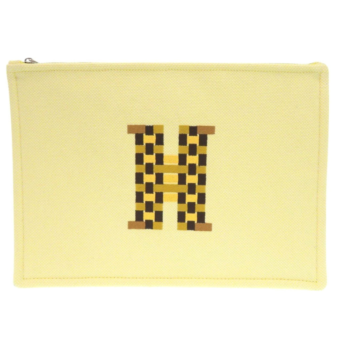 Like New Hermes H Tissage Flat Pouch