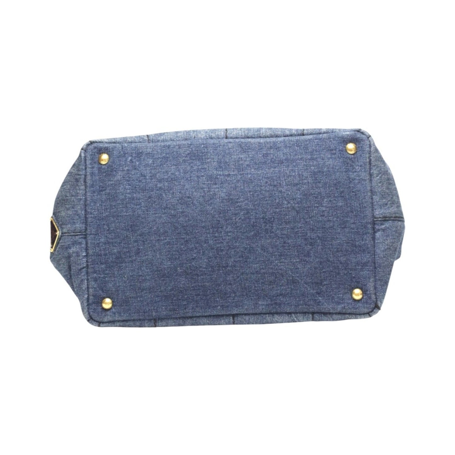 Prada Tote Bag Canapa Denim 1Bg439 Blue