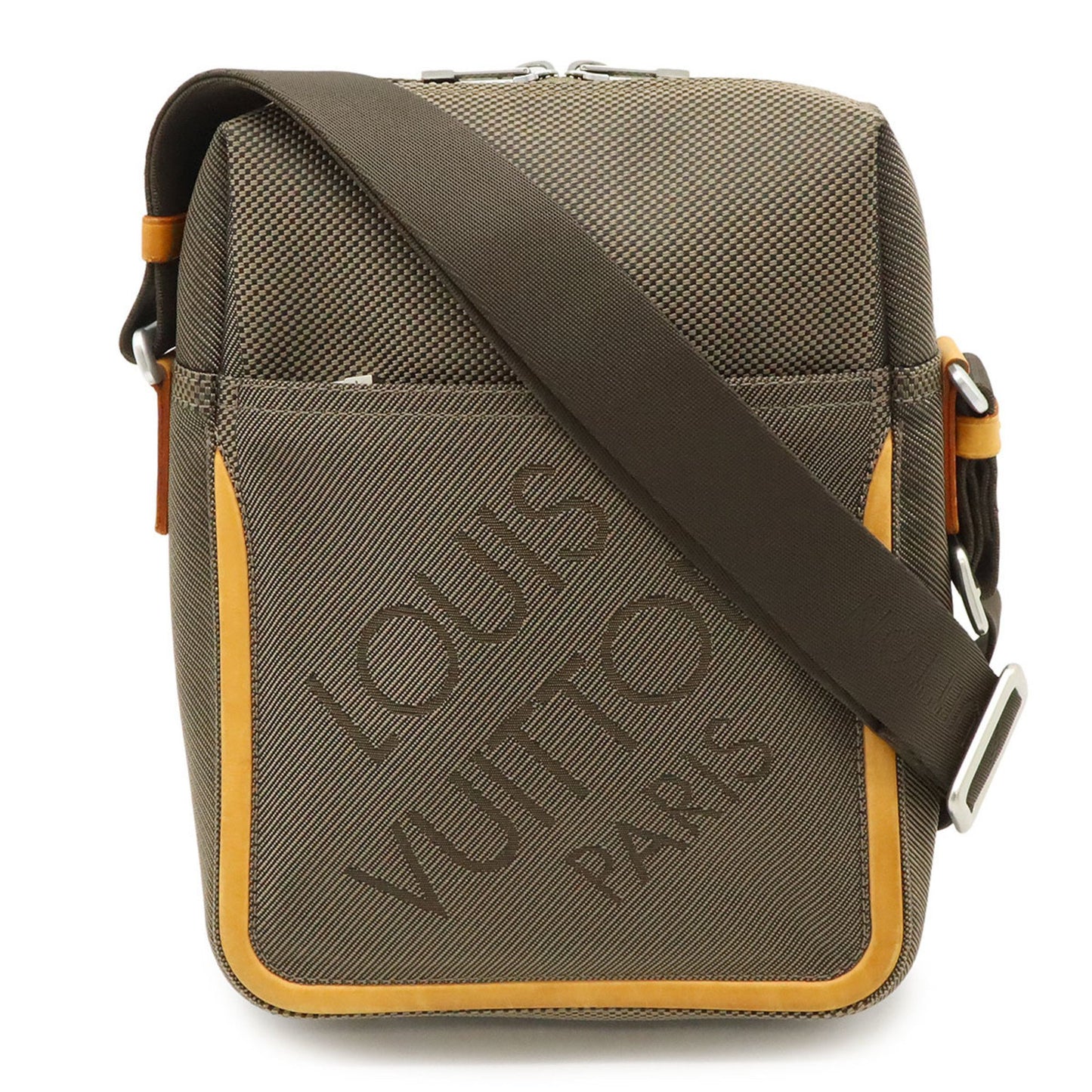 Louis Vuitton Damier Geant Citadan Shoulder Bag Canvas Tail Khaki M93040