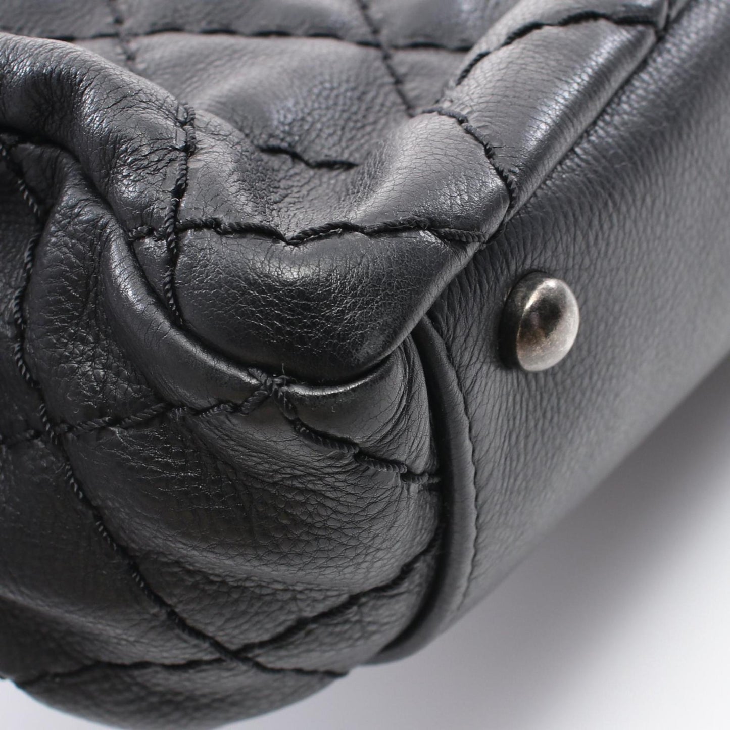 Chanel Wild Stitch Tote Bag Leather