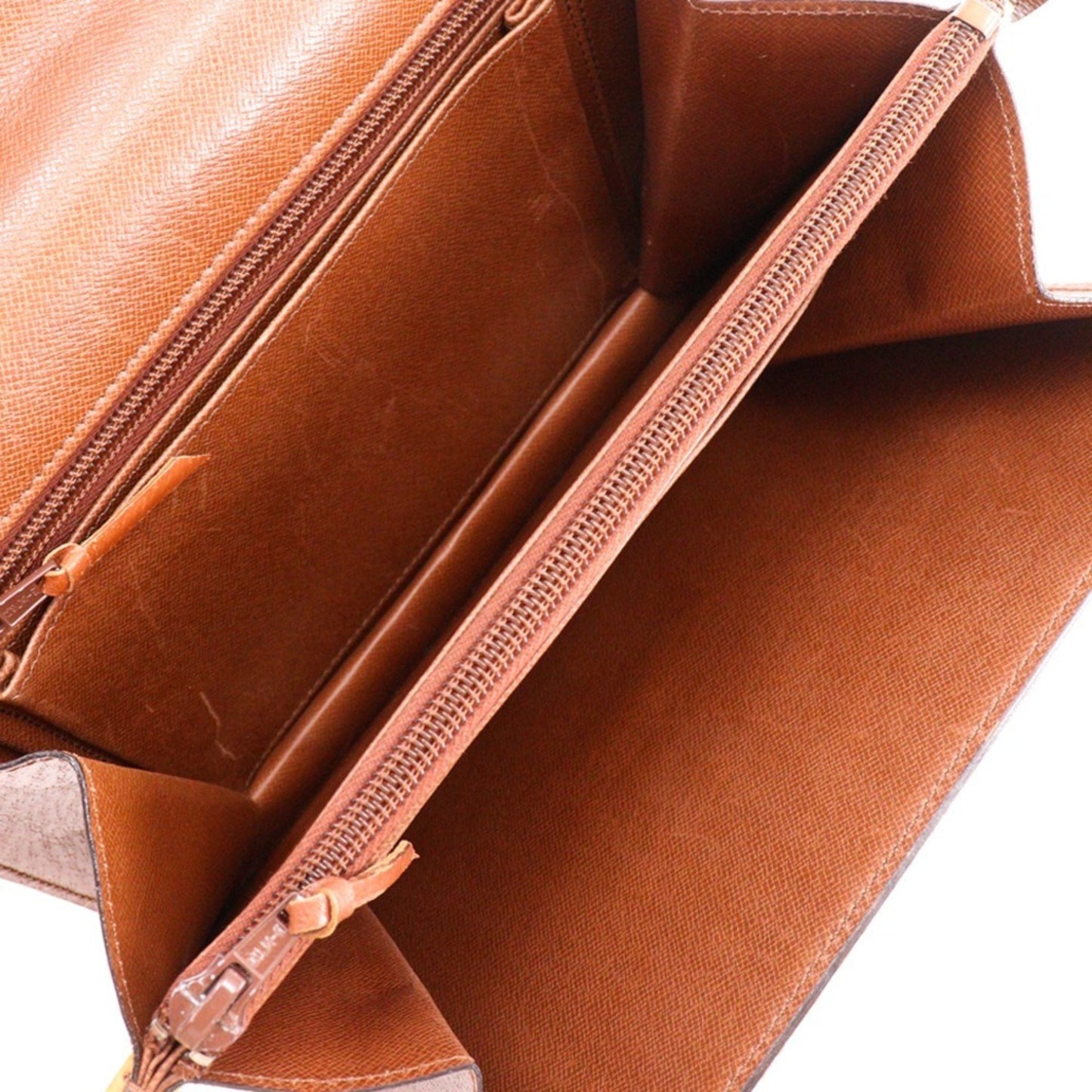 Louis Vuitton Sac Dauphine Shoulder Bag M51410 Monogram Canvas Brown A5 Flap