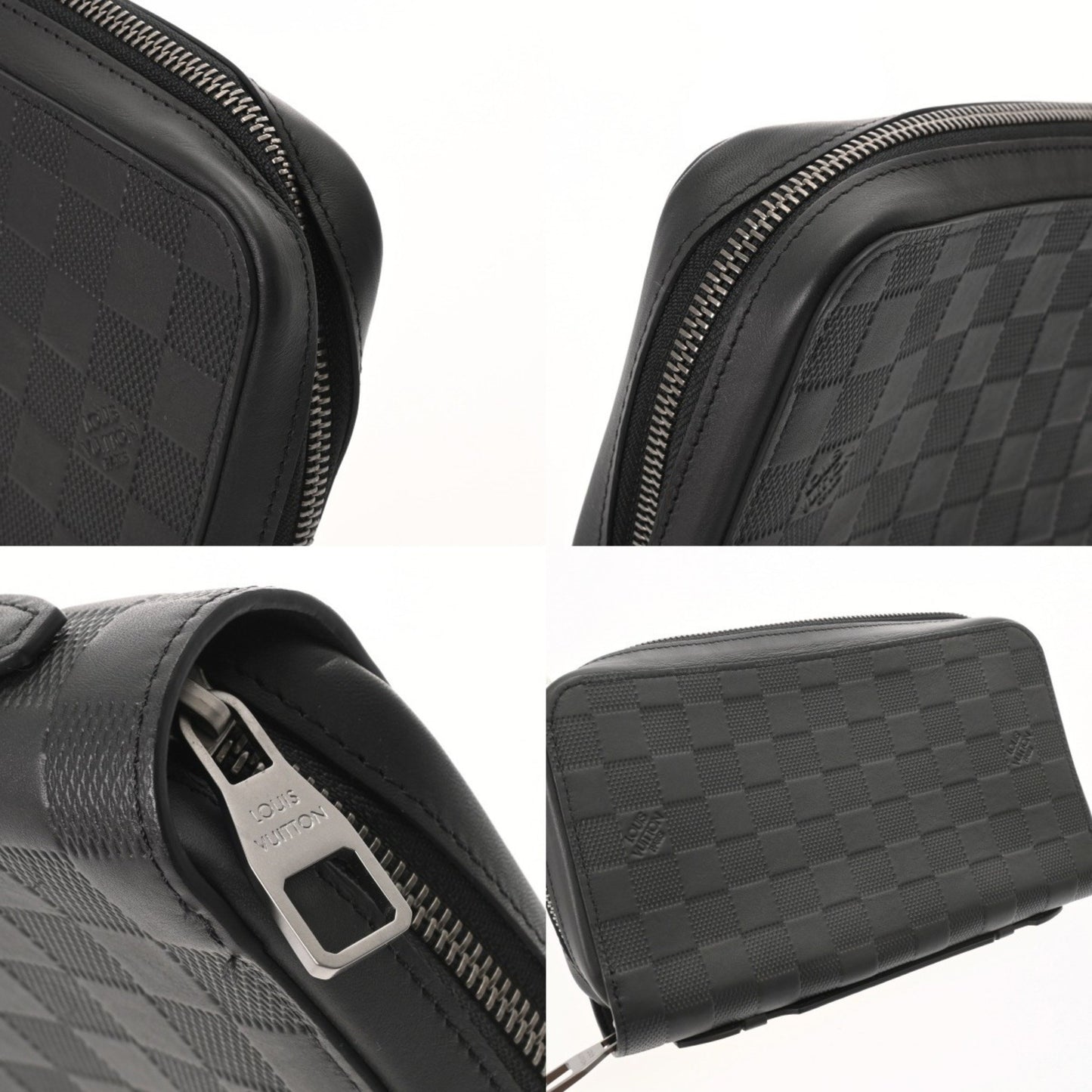 Louis Vuitton Damier Infini Zippy Xl Travel Case Onyx N61254