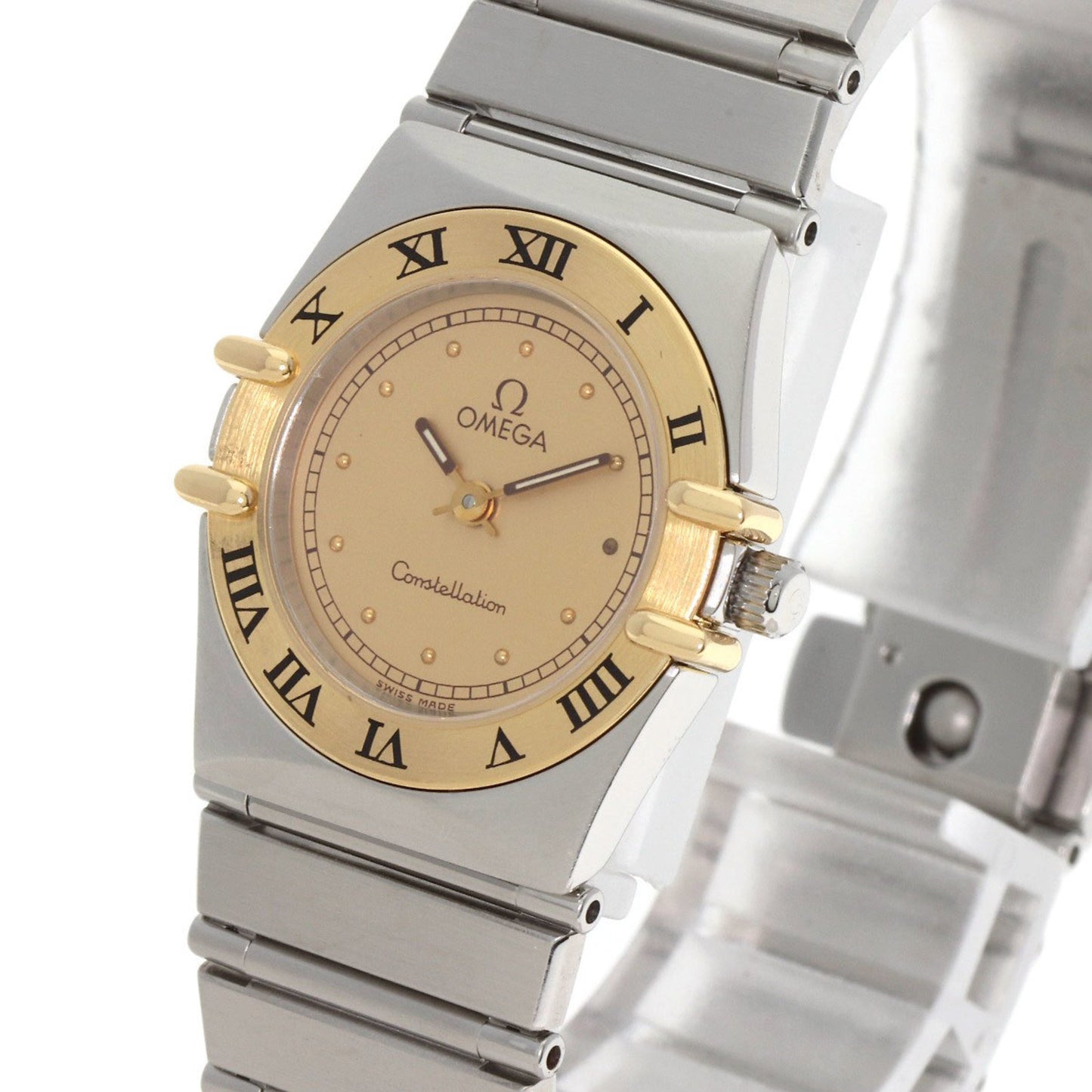 Omega Constellation Flat Bezel Watch Stainless Steel/Ssx18Kyg