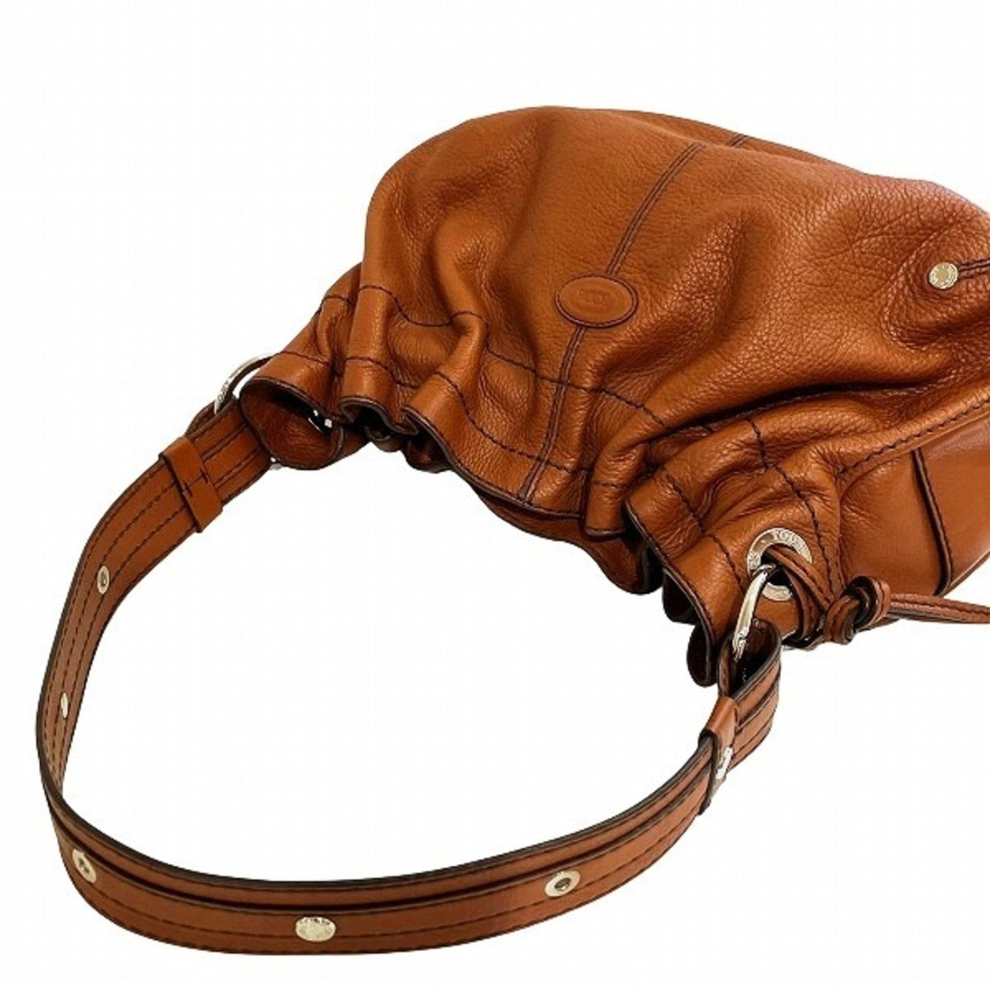 Tod'S Brown Leather Shoulder Bag