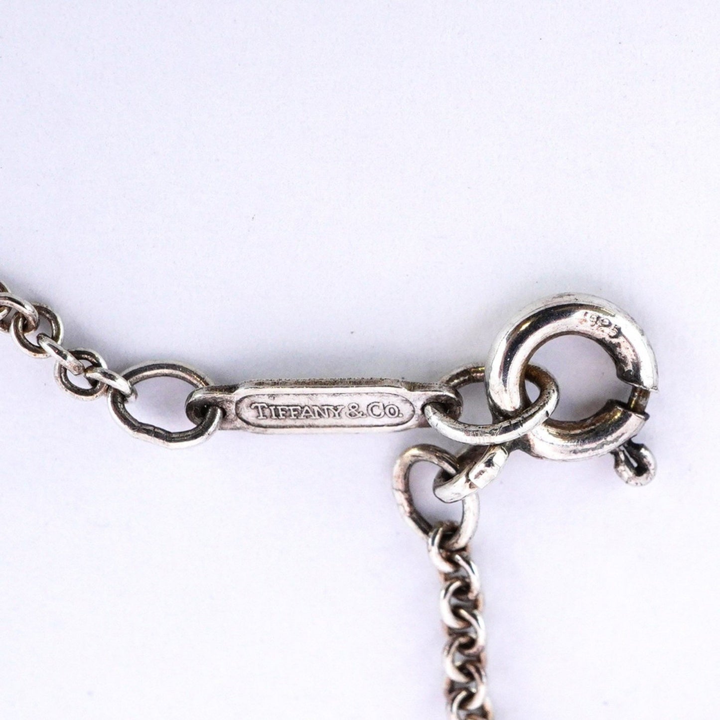 Tiffany Twisted Heart Necklace In 18K Yellow Gold