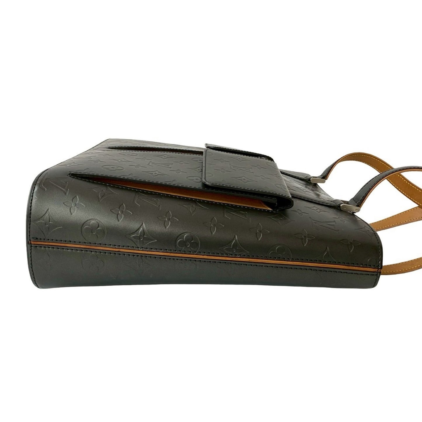 Louis Vuitton Wilwood Monogram Matte Leather Tote Bag/Handbag In Noir 509-7