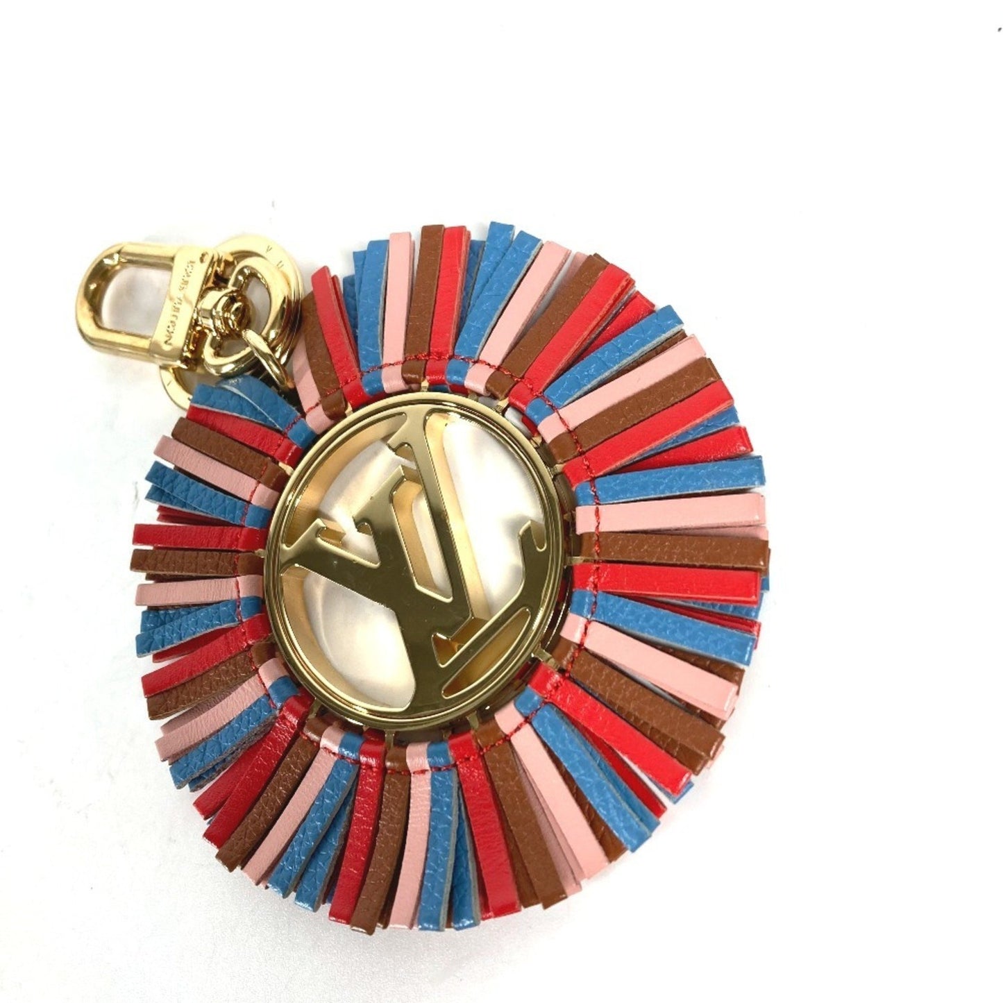Louis Vuitton M68463 Porte-Cls Lv Fringe Bag Charm Keychain