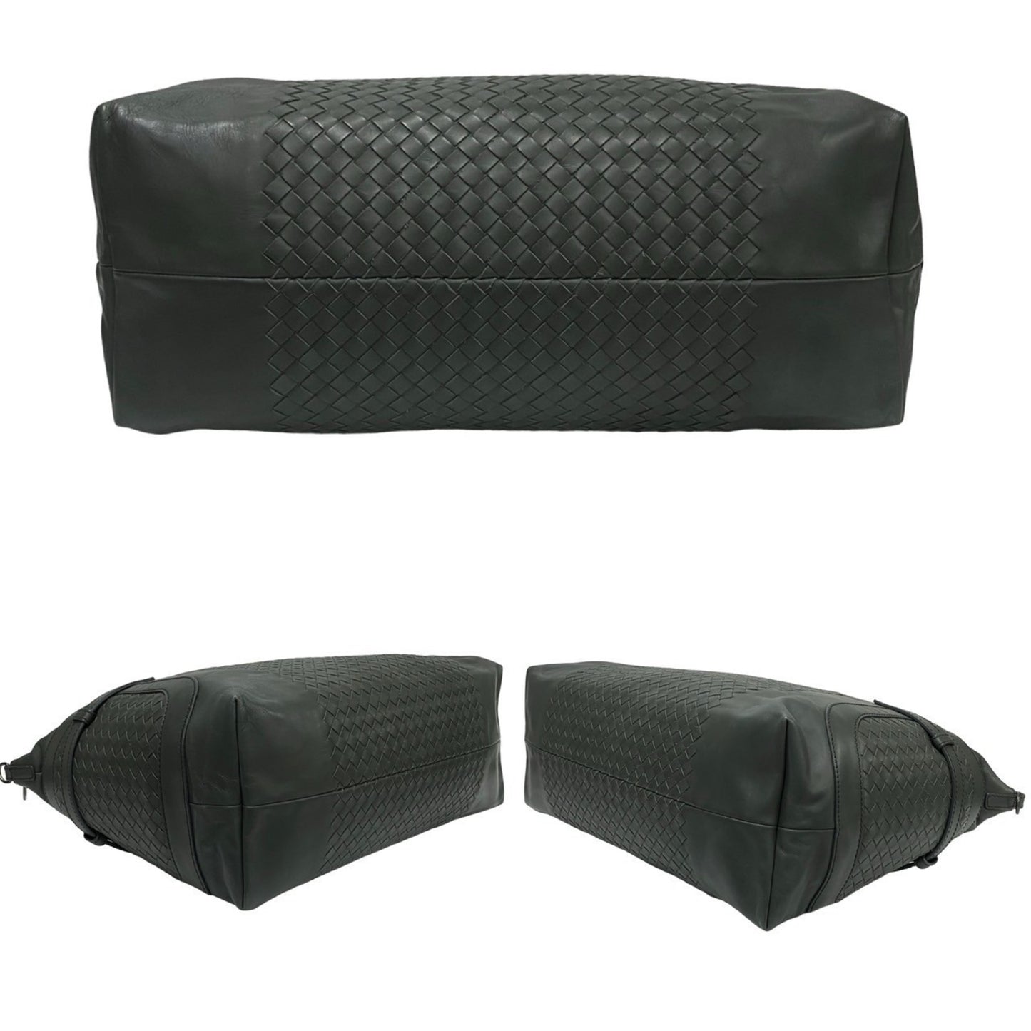 Bottega Veneta Intrecciato Leather 2-Way Shoulder/Boston Bag