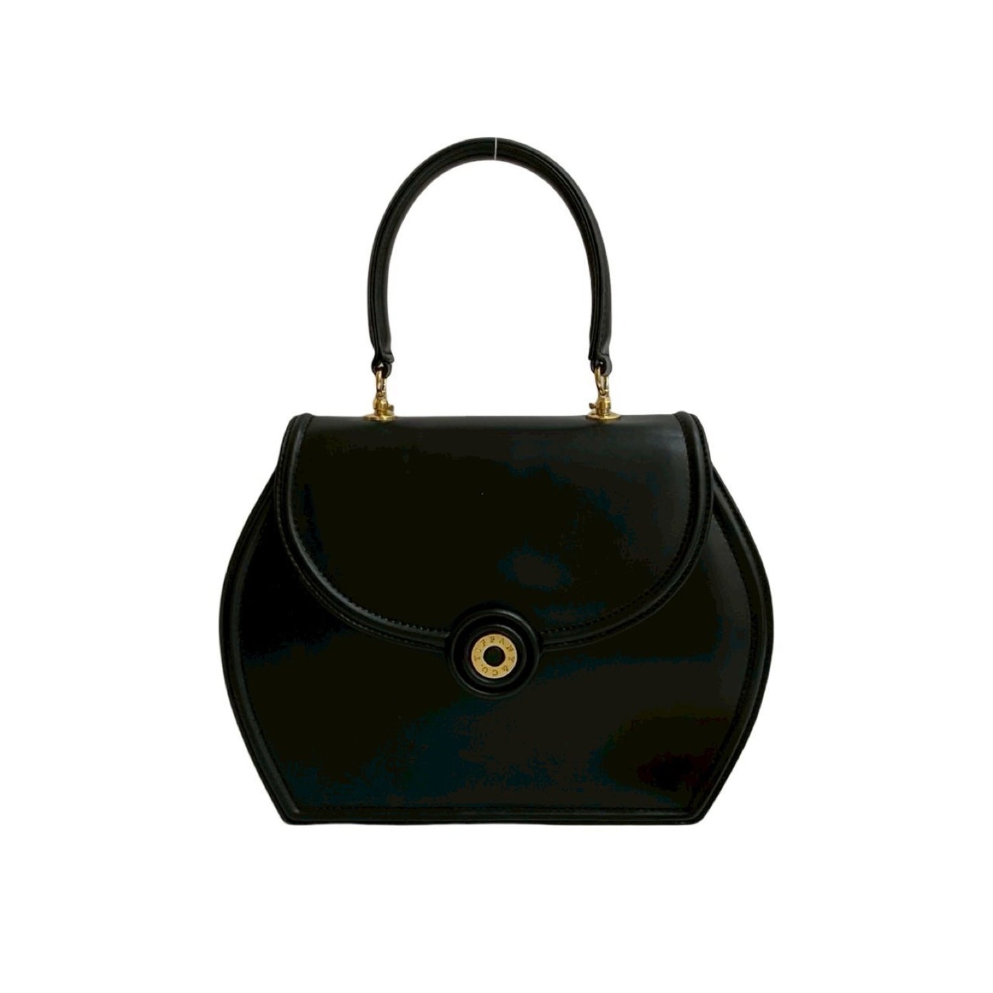 Tiffany & Co. Tiffany Logo Hardware Leather Genuine 2-Way Handbag Chain Mini Shoulder Bag Black