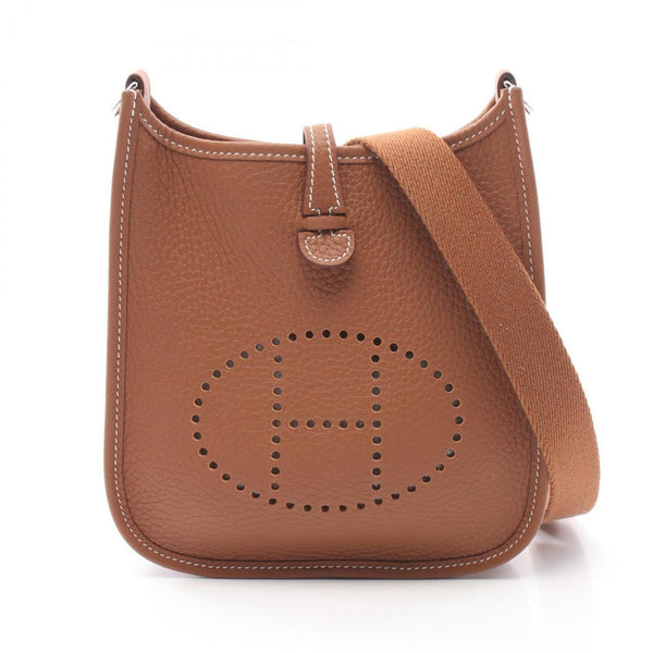 Hermes Hermes Evelyn Tpm Amazon Gold Shoulder Bag Taurillon Clemence